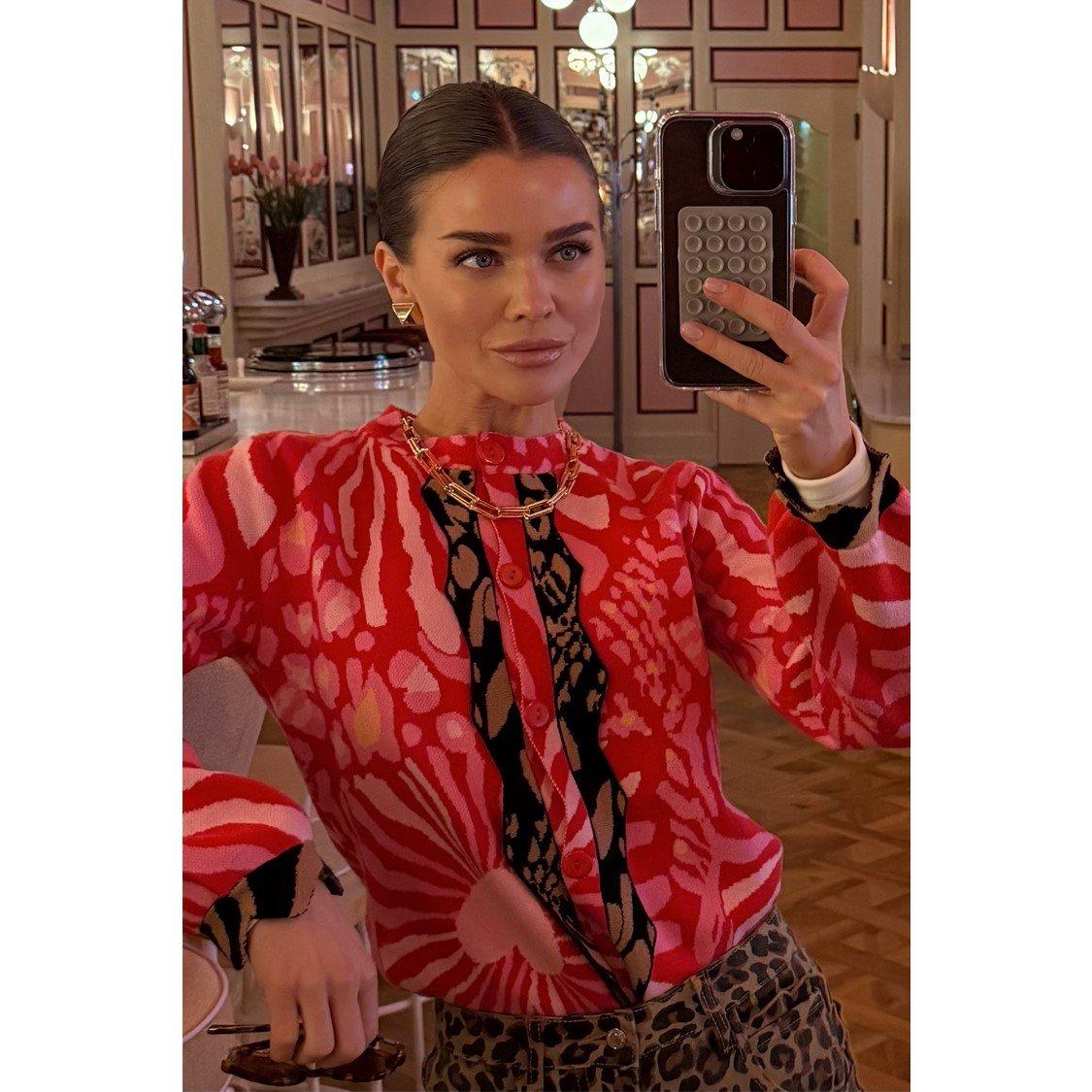 Red - Never Fully Dressed - Holly Cardigan - 6