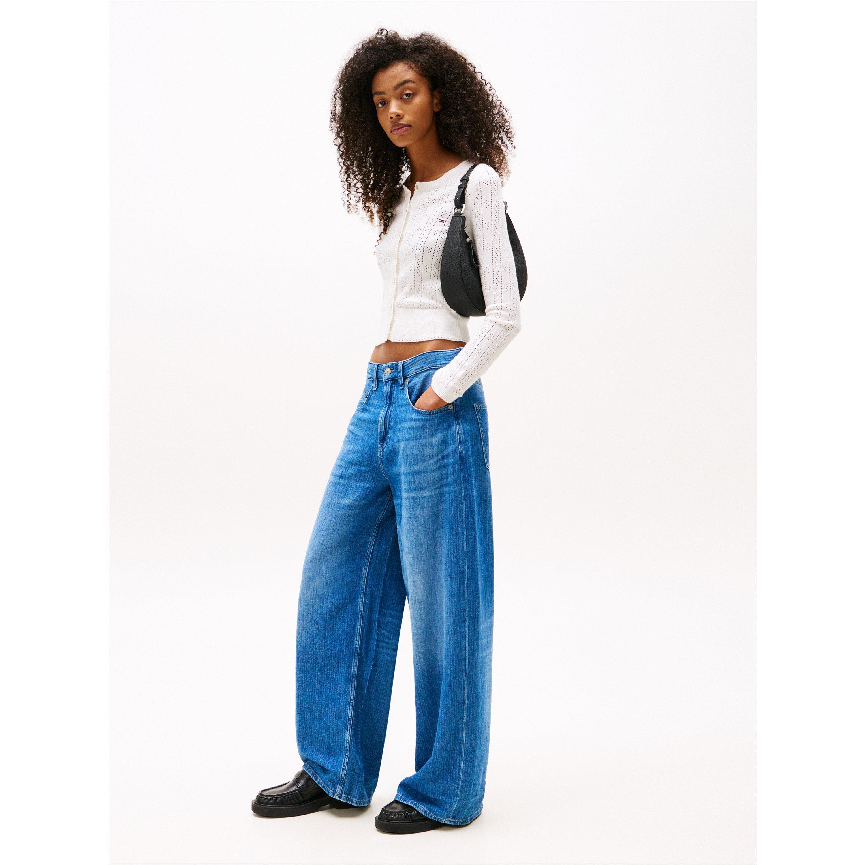 Ecru - Tommy Jeans - Women's Poinelle Cardigan - 3