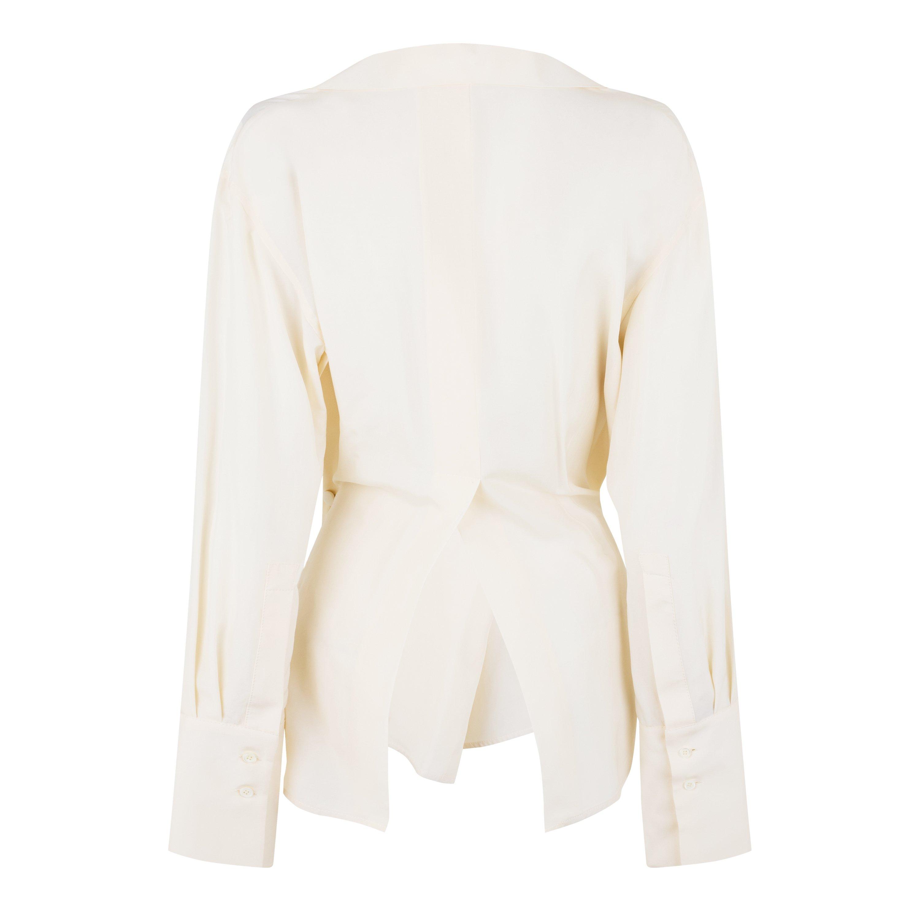 Ecru - GIVENCHY - Silk Cardigan - 6