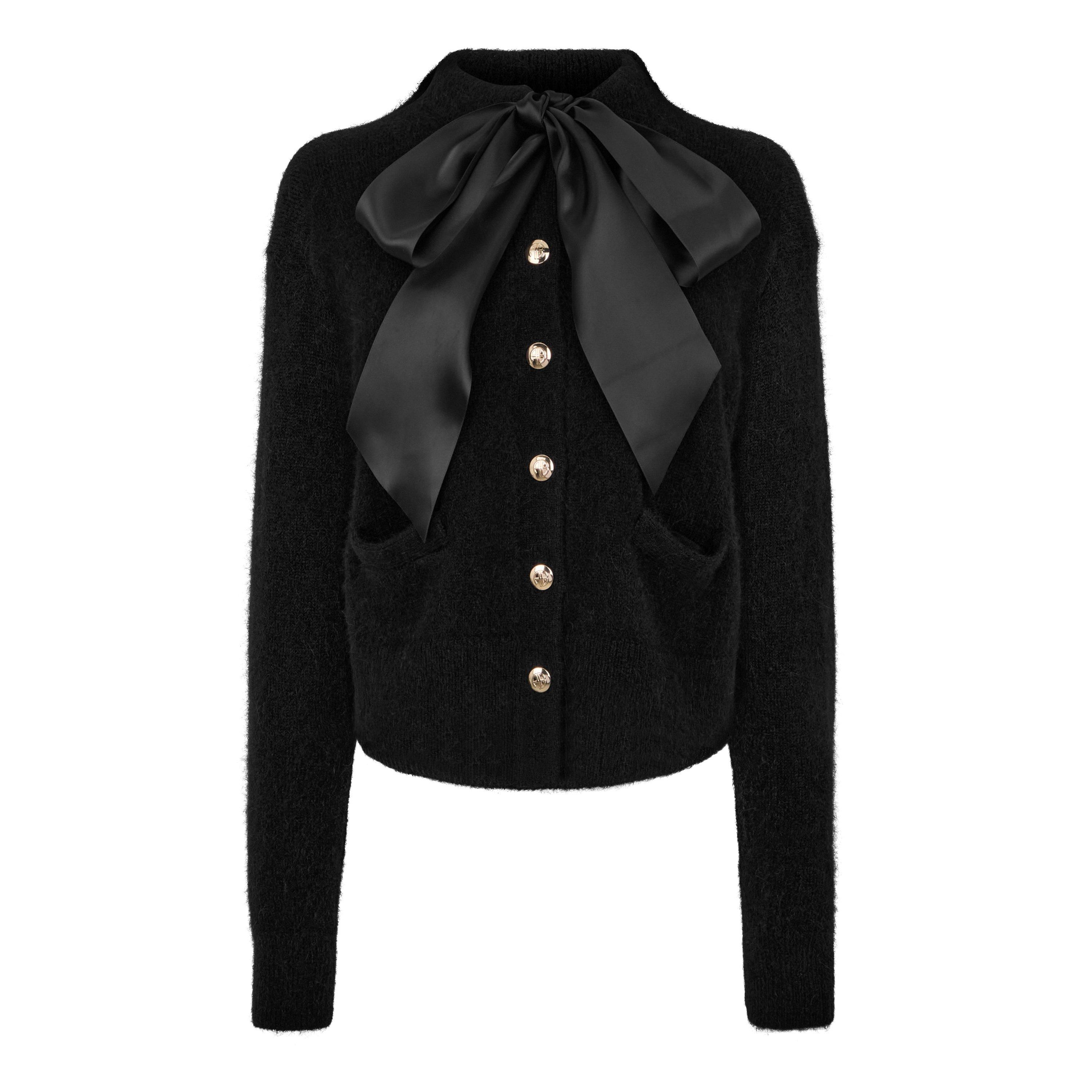 Black - Anine Bing - Rhodes Cardigan - 5