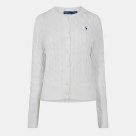 Polo Ralph Lauren Stretch Cotton Crewneck Cardigan