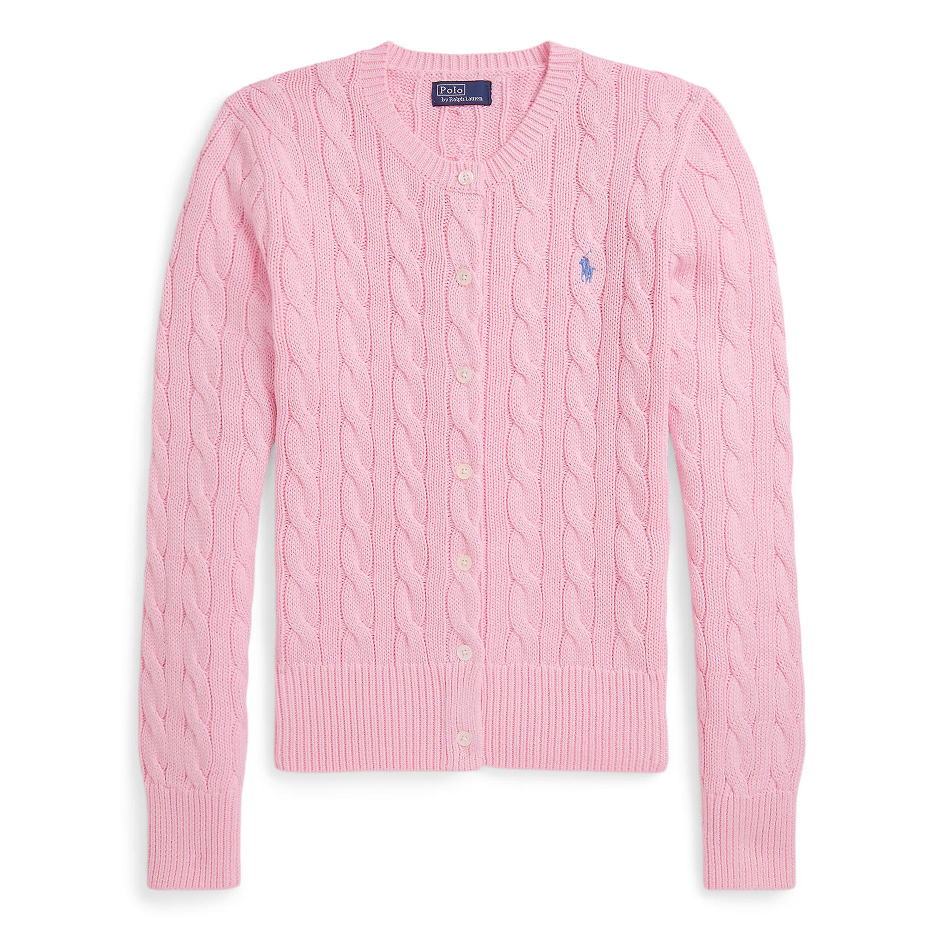 Polo Ralph Lauren Stretch Cotton Crewneck Cardigan | Flannels