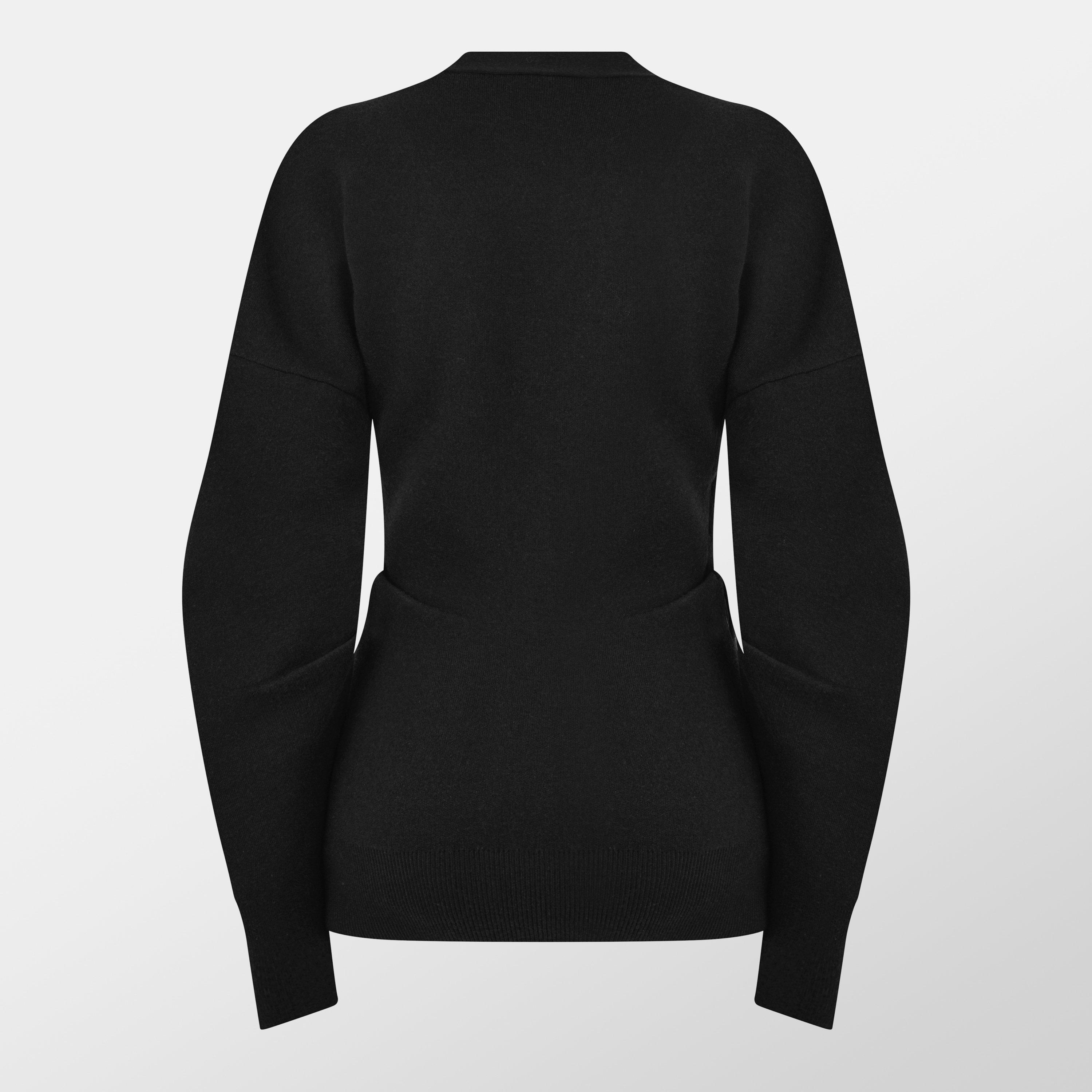 Black - Axel Arigato - Women's Beau Tailored Cardigan - 2