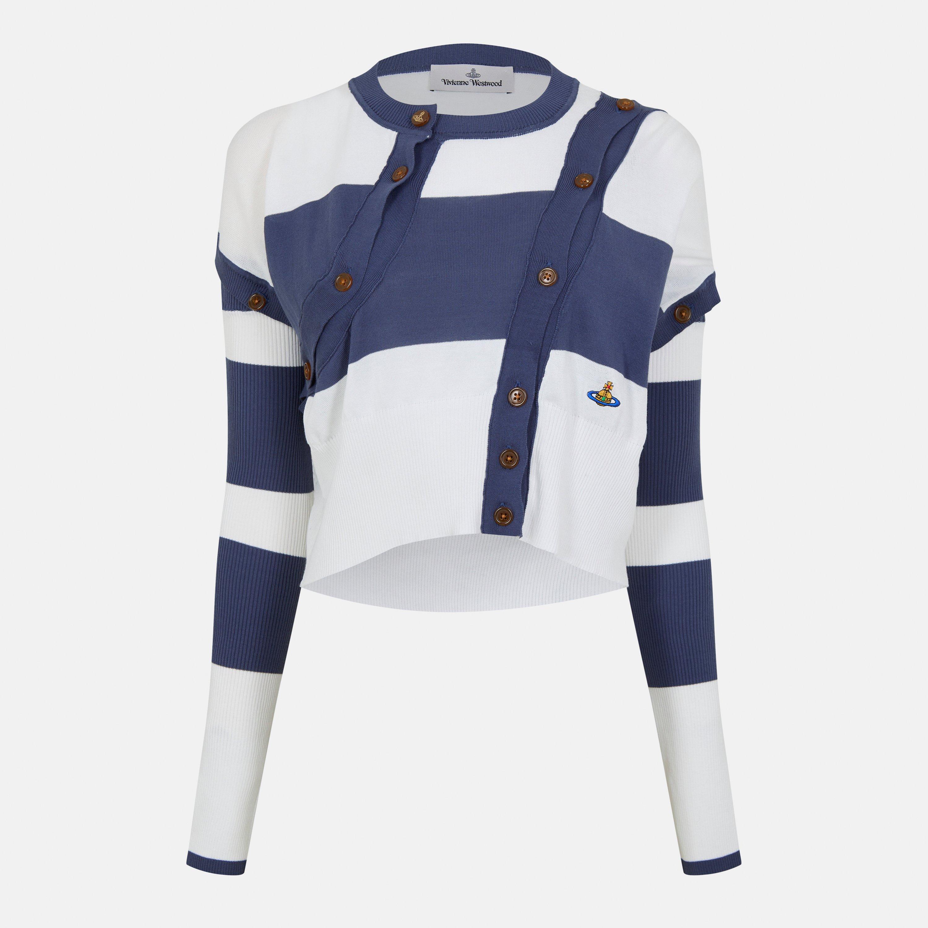 Vivienne Westwood Women's Viv Olivia Structured Knit Cardigan