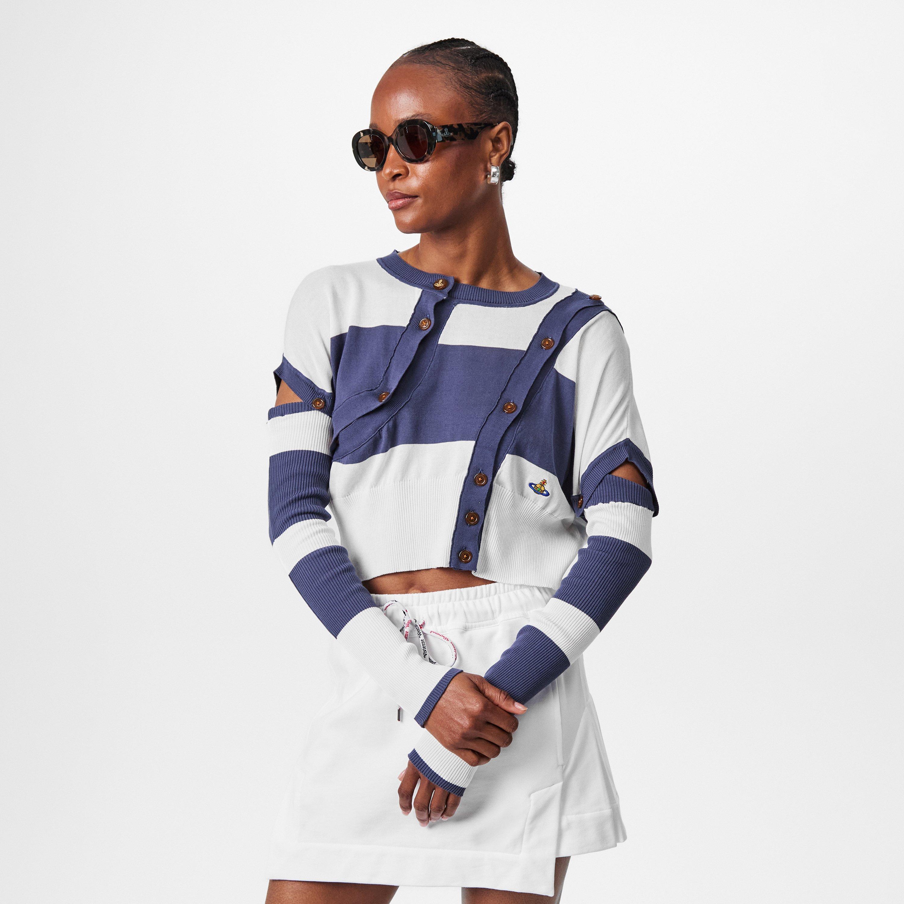 Vivienne Westwood Women's Viv Olivia Structured Knit Cardigan