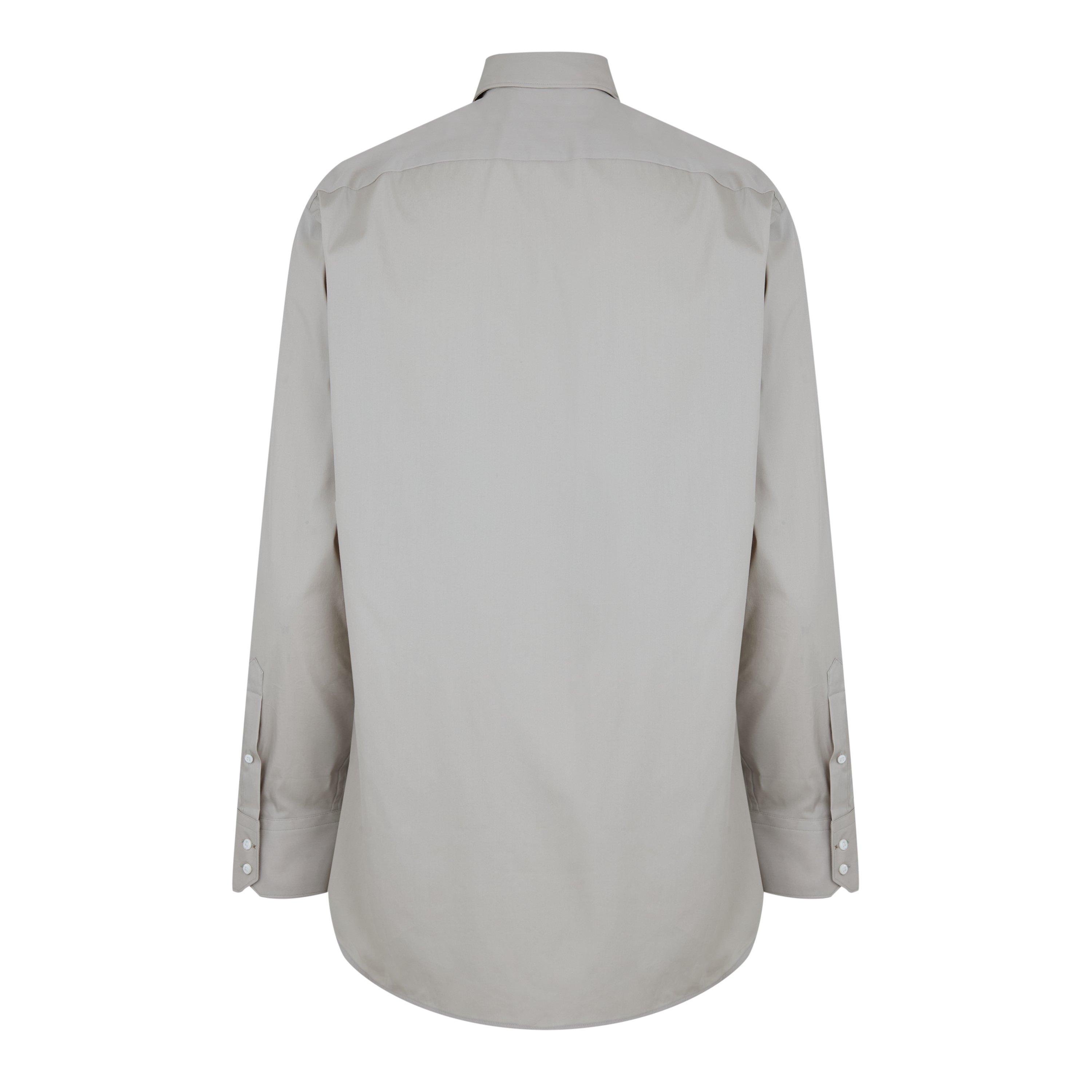 Beige 271 - Boss - Men's  Camel Long Sleeve Dress Shirt - 2