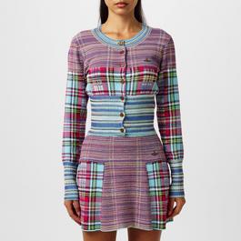 Vivienne Westwood Tartan Cardigan