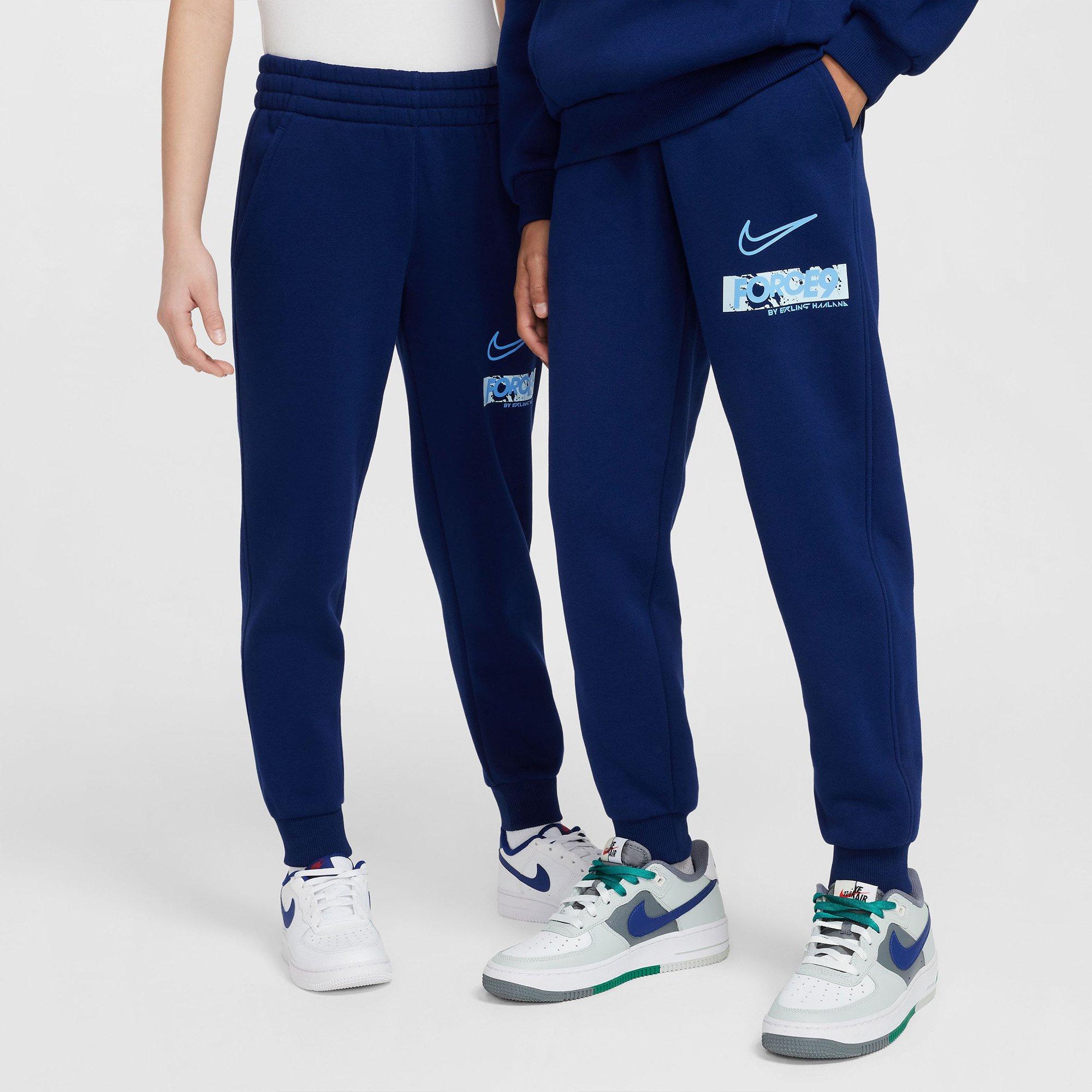 Blue Void/Blue - Nike - Erling Haaland Club Fleece Juniors Joggers - 1
