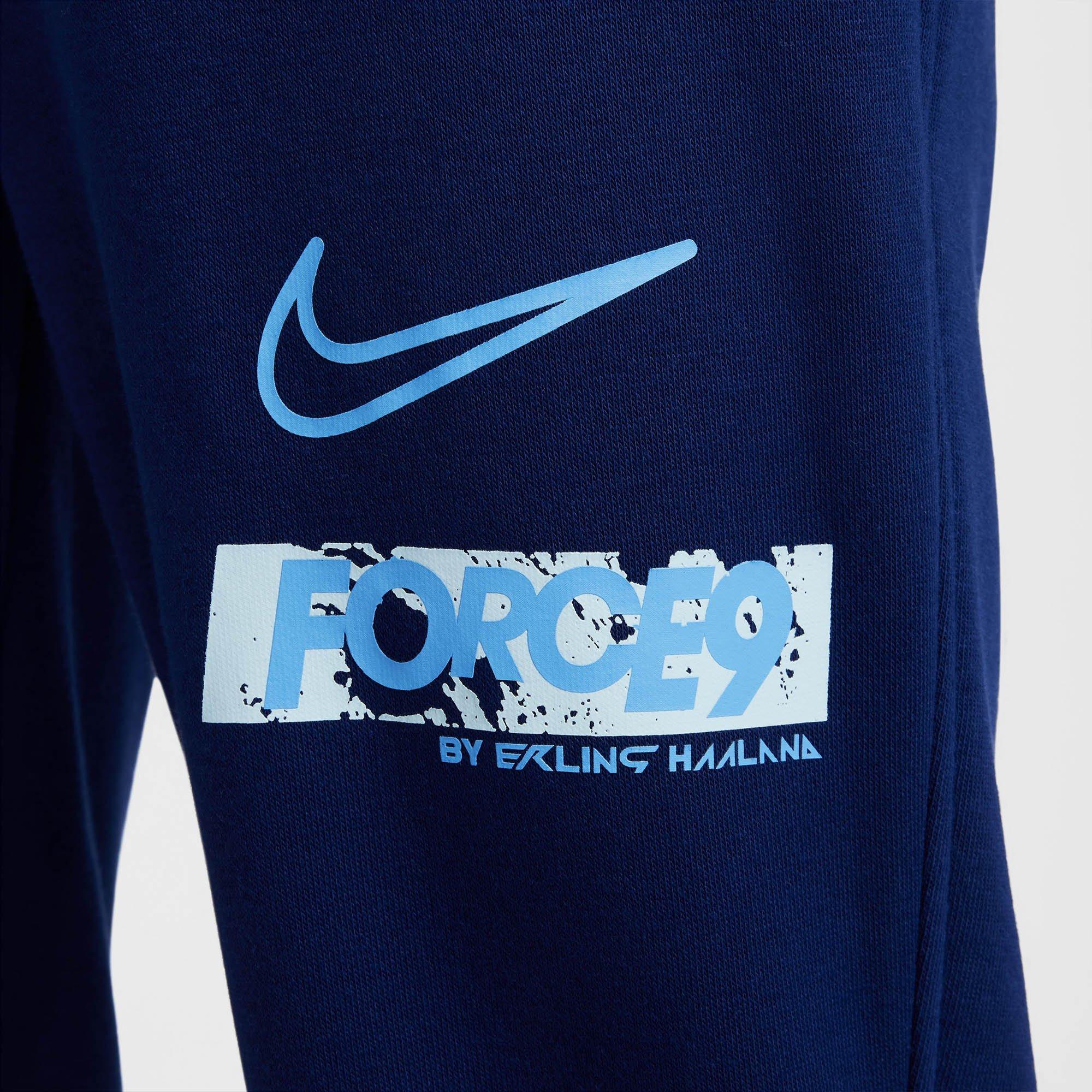 Blue Void/Blue - Nike - Nike Erling Haaland Club Fleece Juniors Joggers - 6