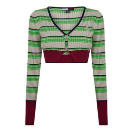 Tommy Hilfiger Pop Stripe Rib Cardigan