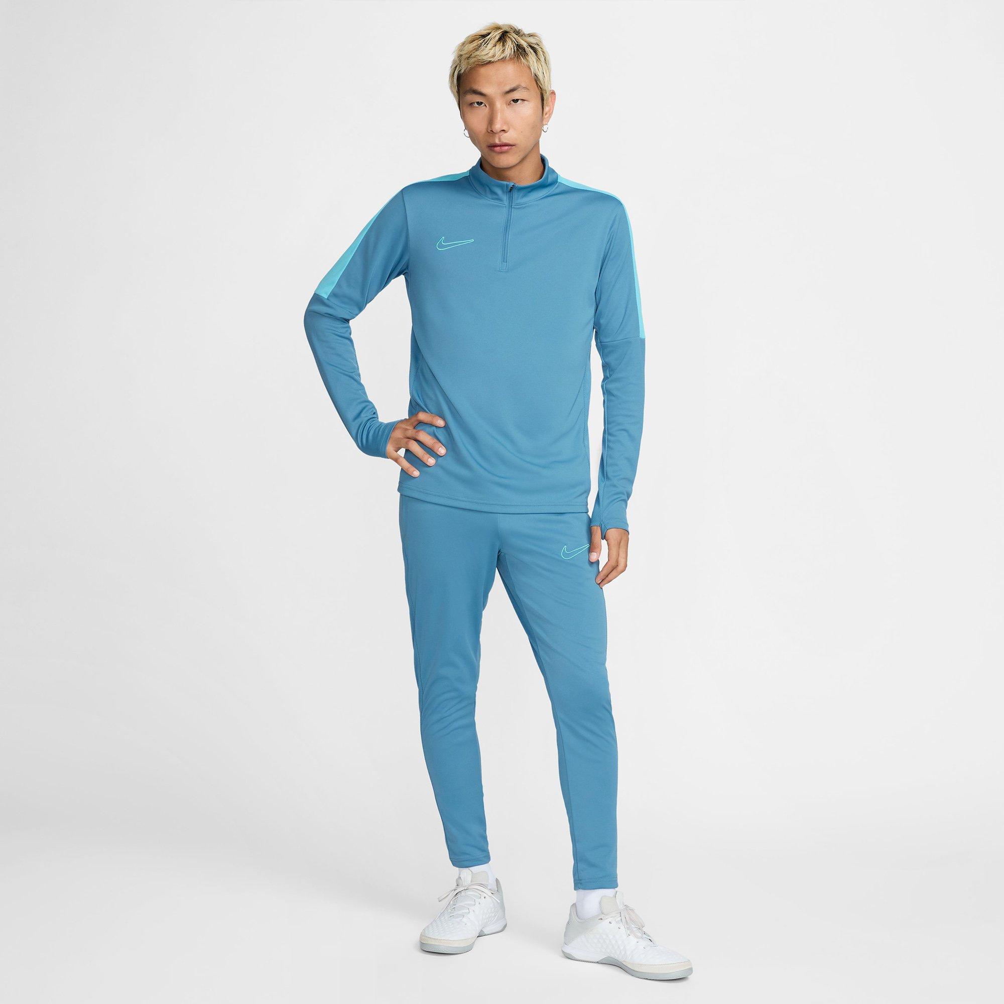 Aeg.Storm/Blue - Nike - Dri FIT Academy Mens Zippered Football Pants - 3