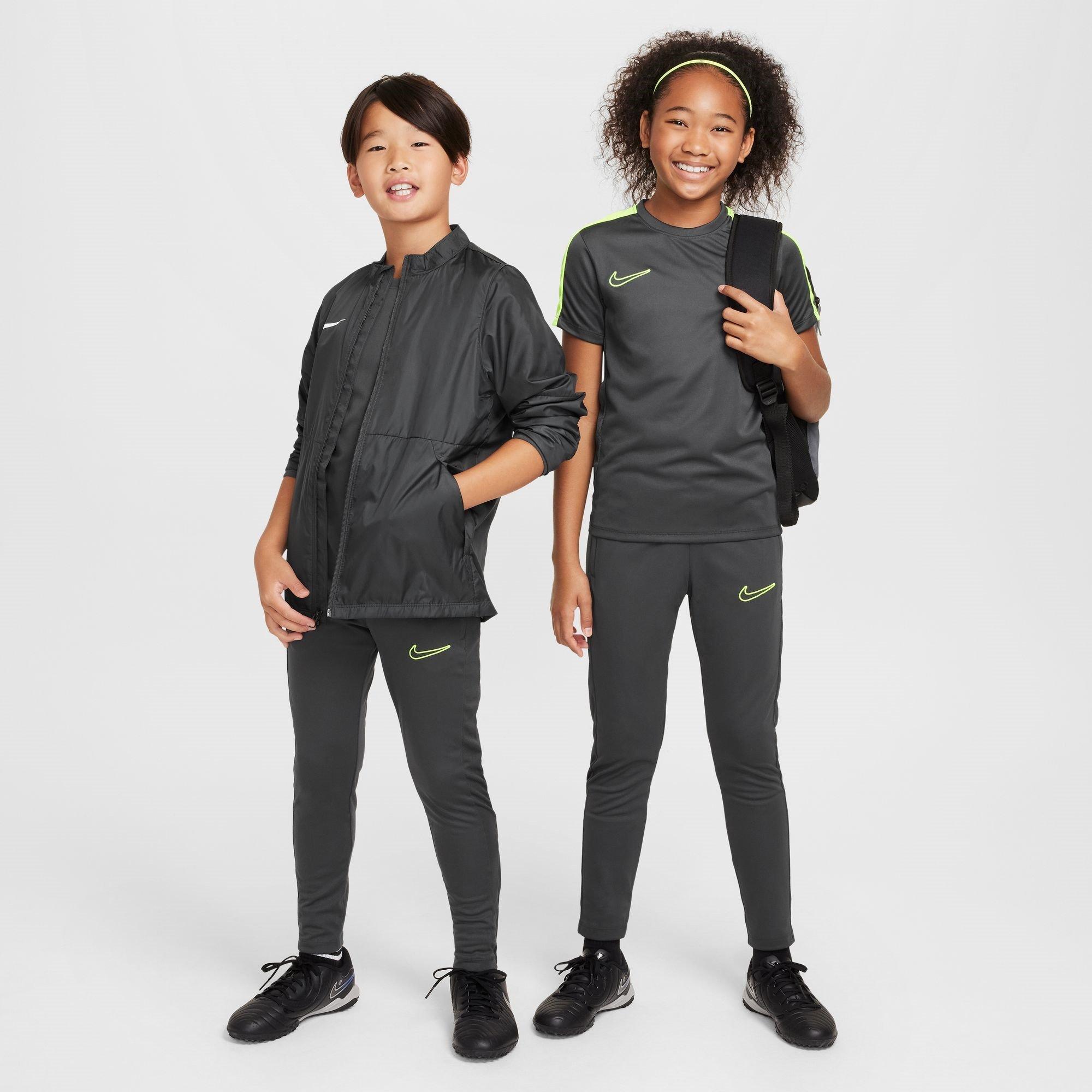 Anthracite/Volt - Nike - Academy Dri-FIT Tracksuit Bottoms Juniors - 5