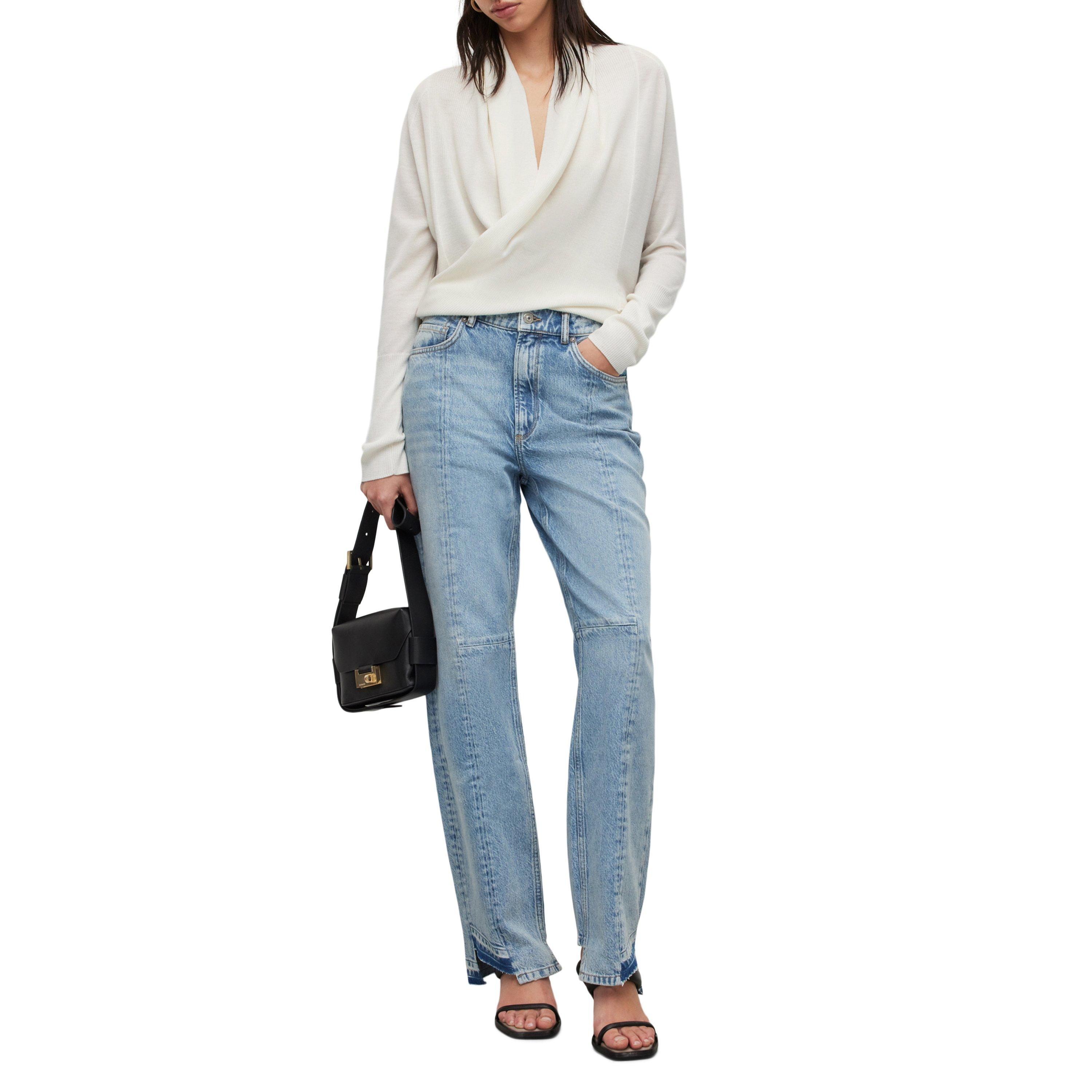 White - AllSaints - Wasson Cardigan - 9