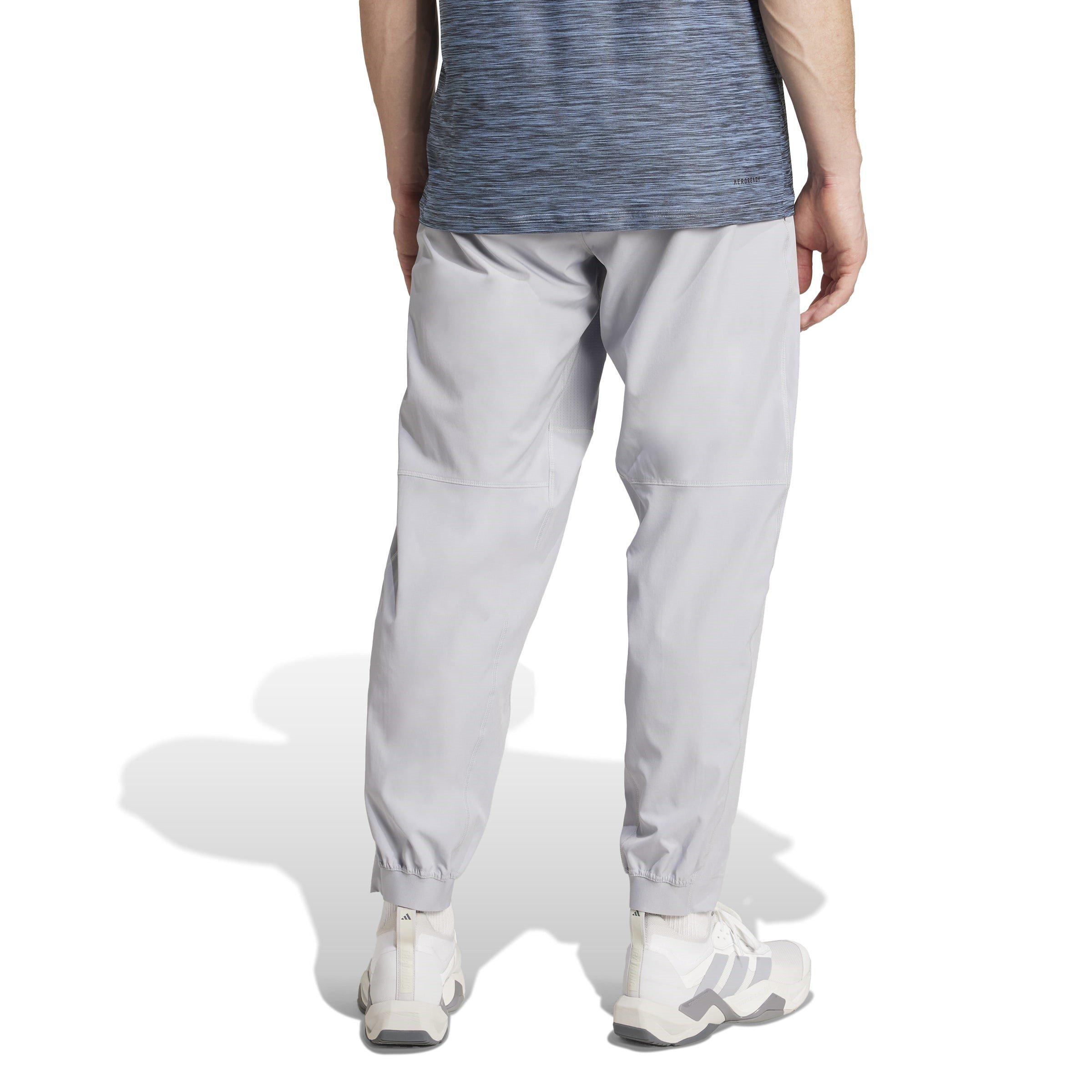 Argent/Noir - adidas - Aero Essential Jogging Pants Mens - 3