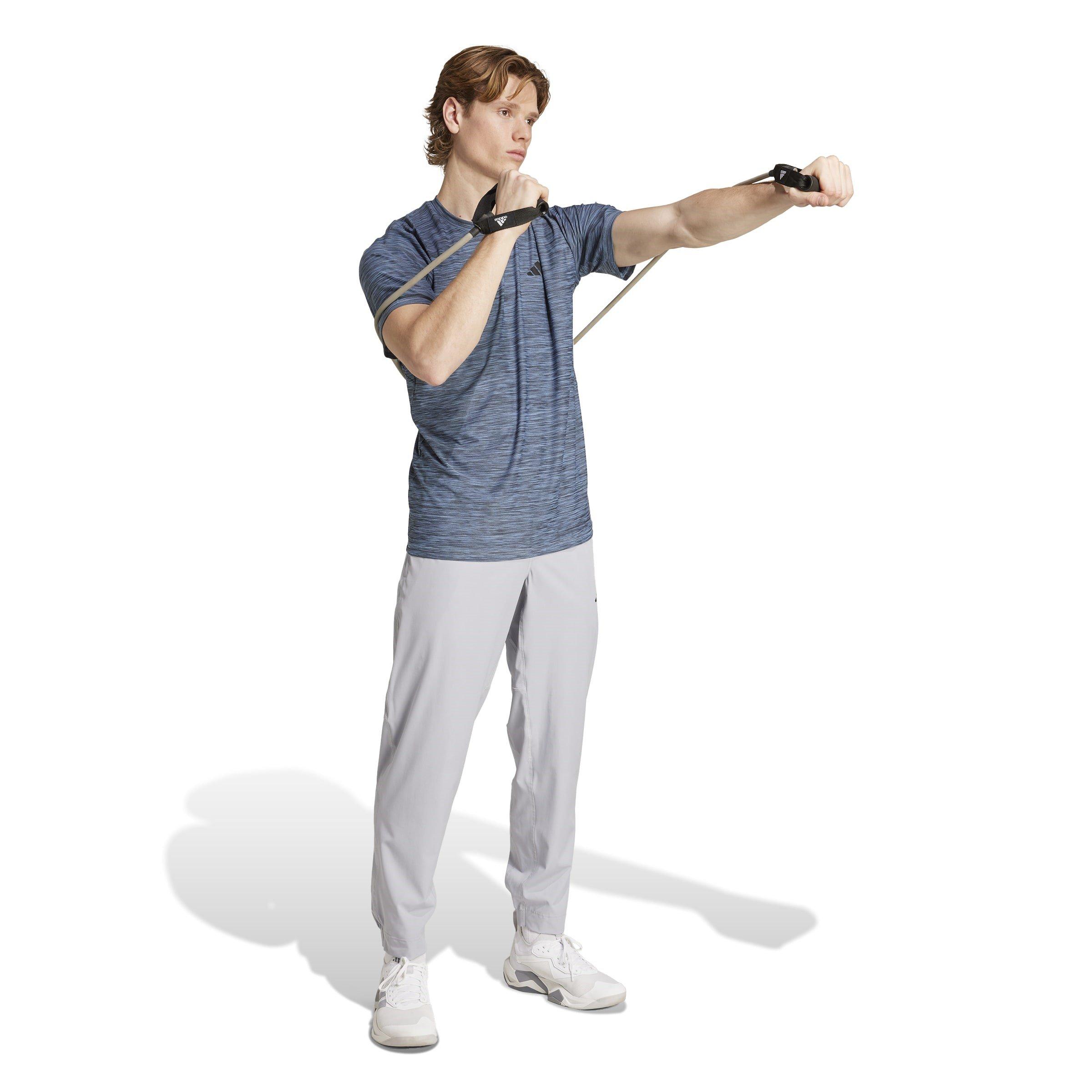 Argent/Noir - adidas - Aero Essential Jogging Pants Mens - 4