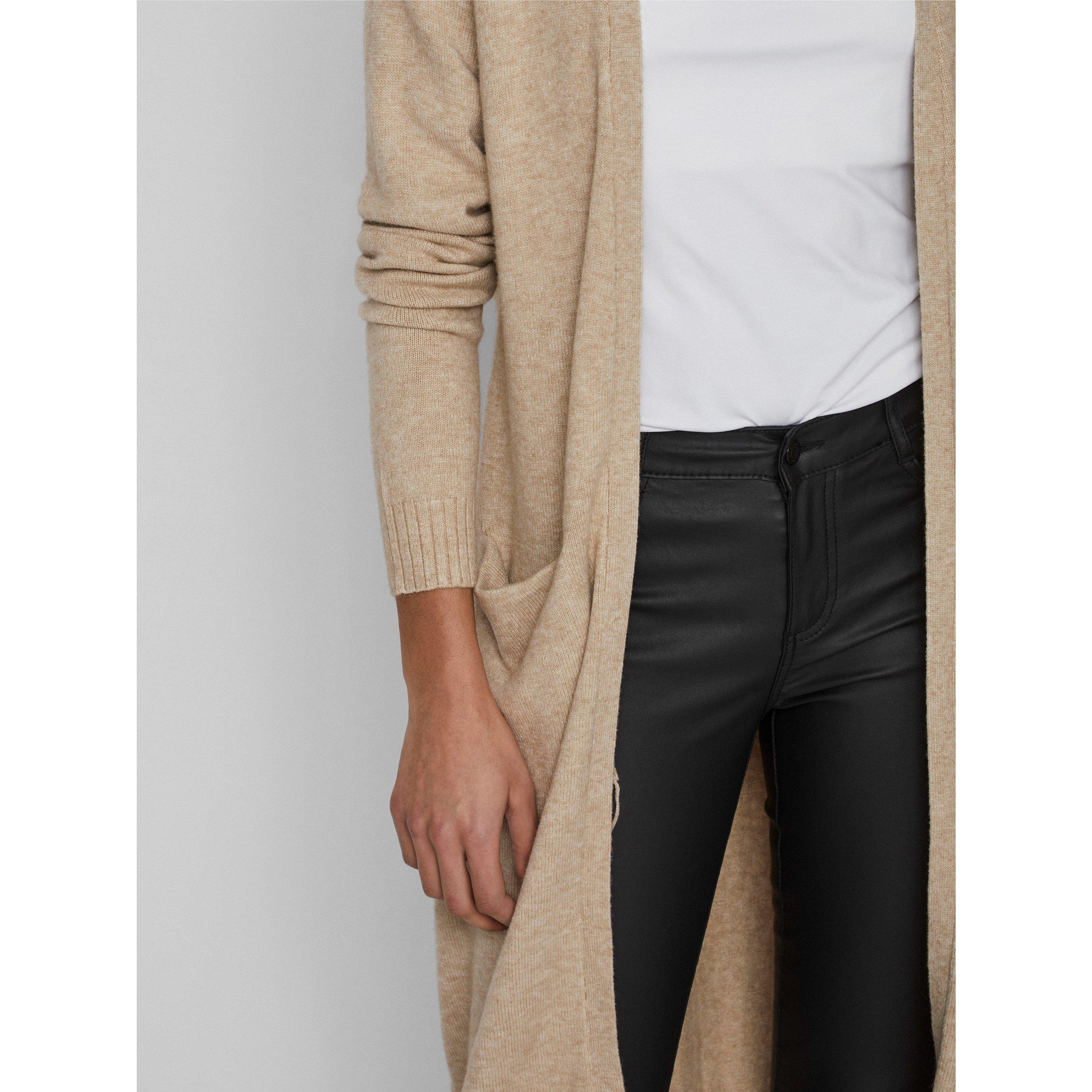 Natural - Vila - Women's Ril Knitted Cardigan - 4