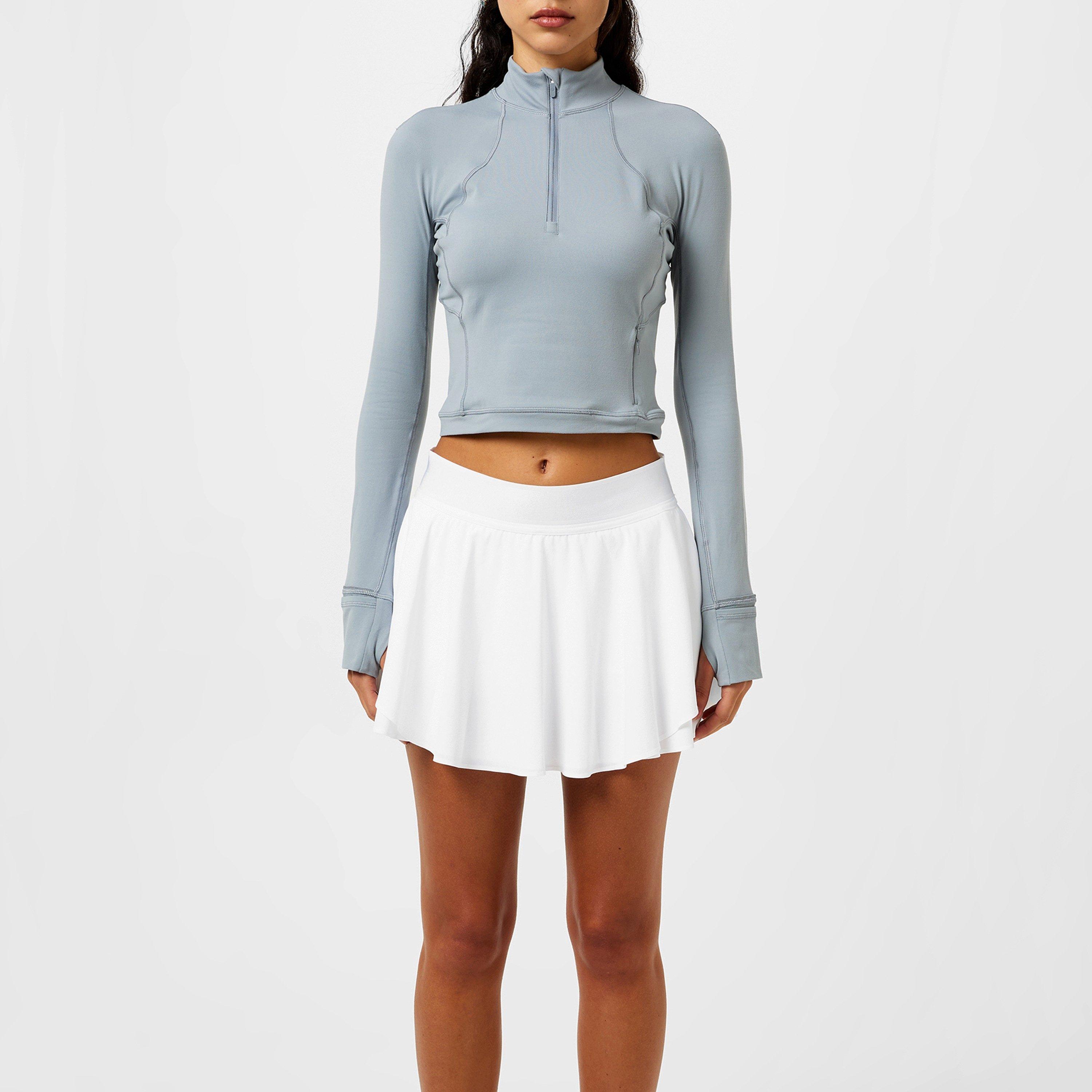 Rhino Grey - Lululemon - Ribbed Half Zip Running Jacket - 1