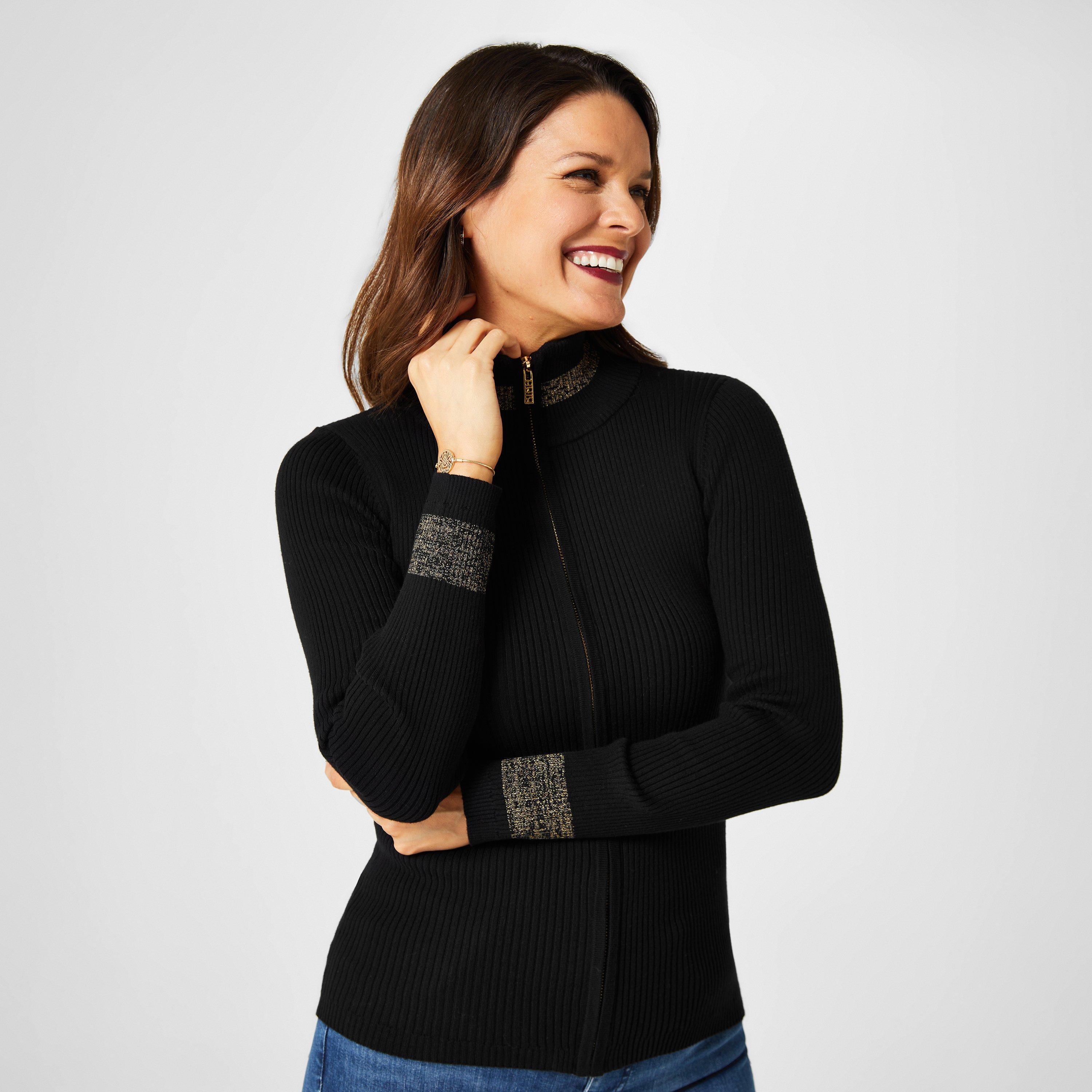 Nero - Biba - Zip Through Cardigan - 3