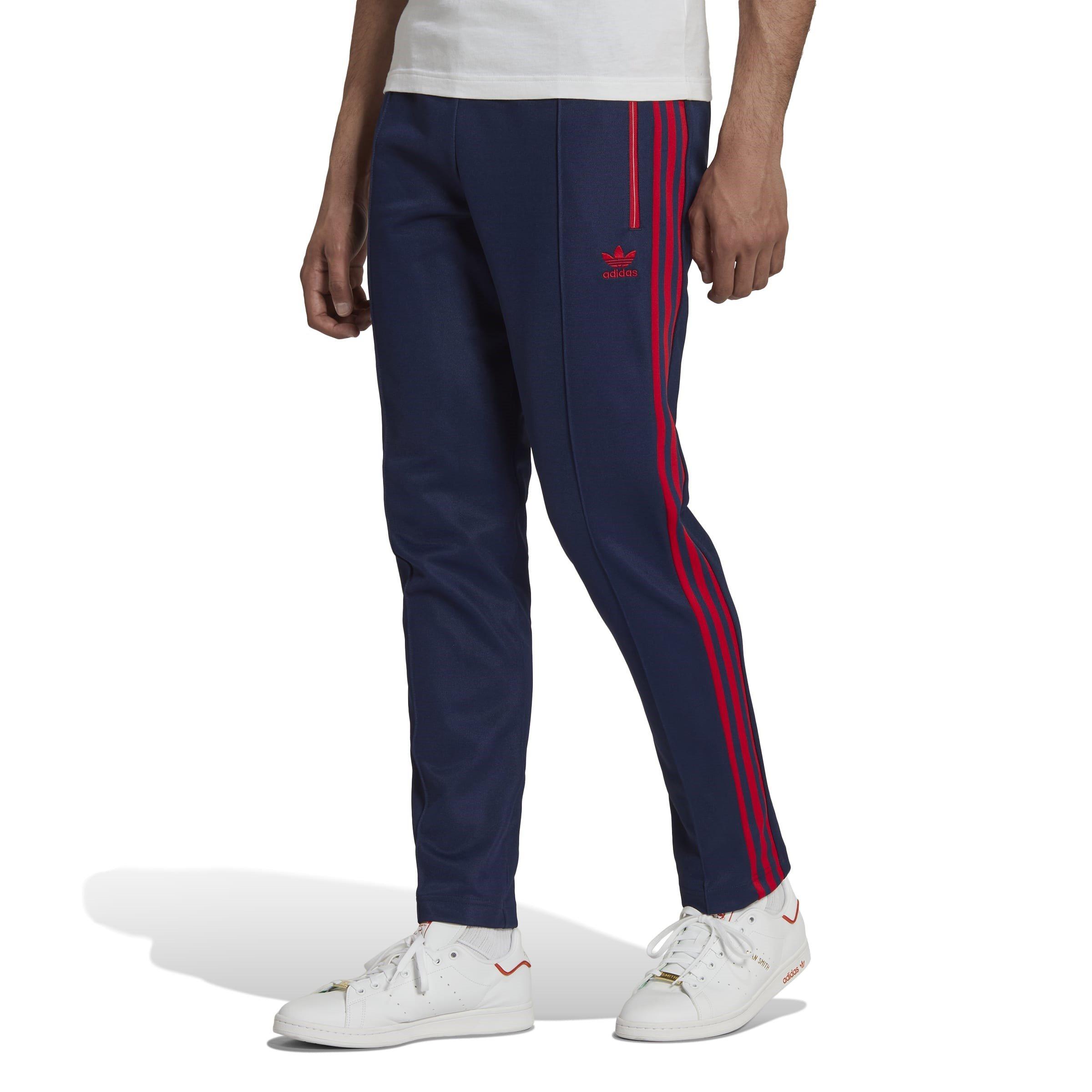 Navy - adidas Originals - Open Hem Poly Joggers - 2