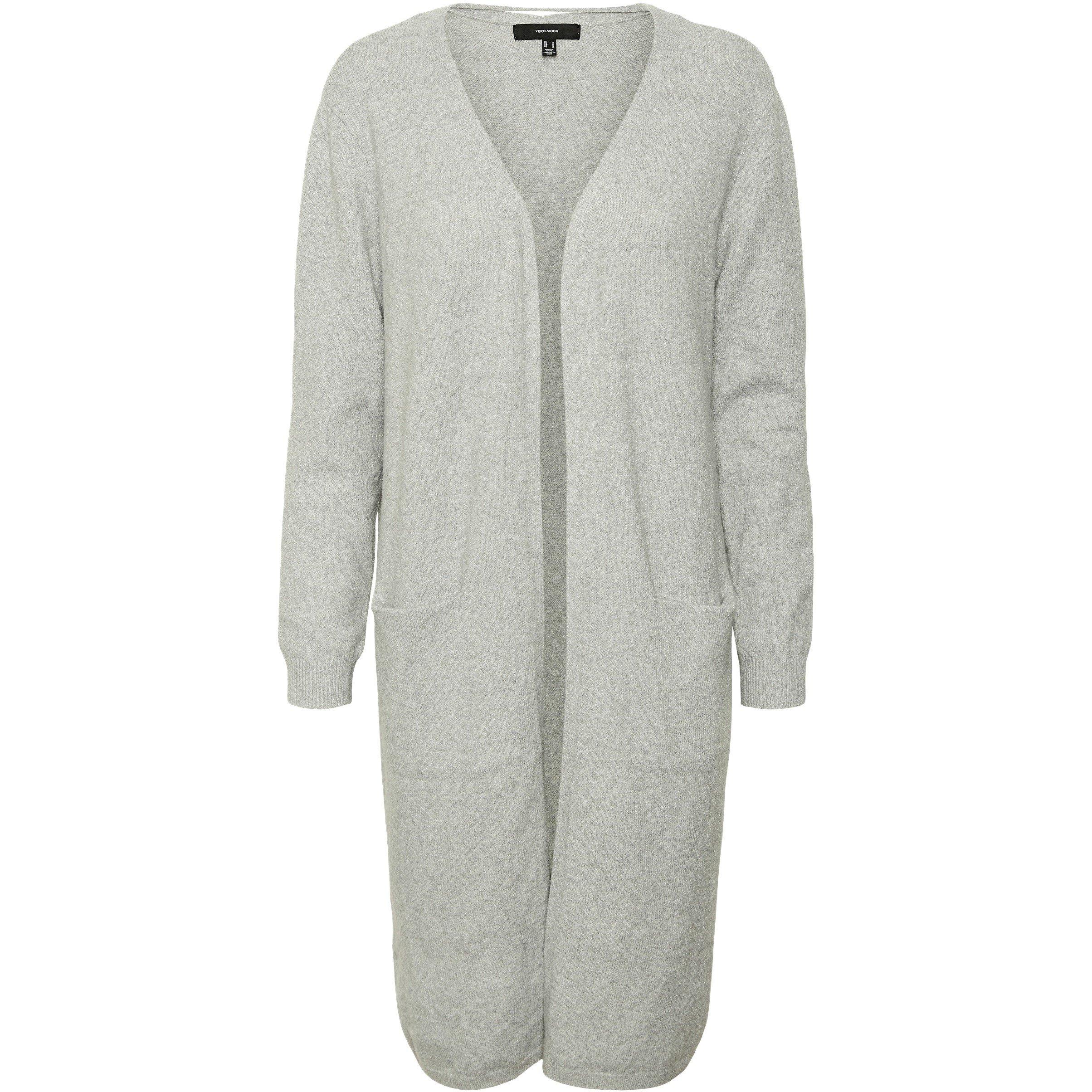 Vero Moda Women's Doffy Knitted Cardigan - Grey - 6 (XS)