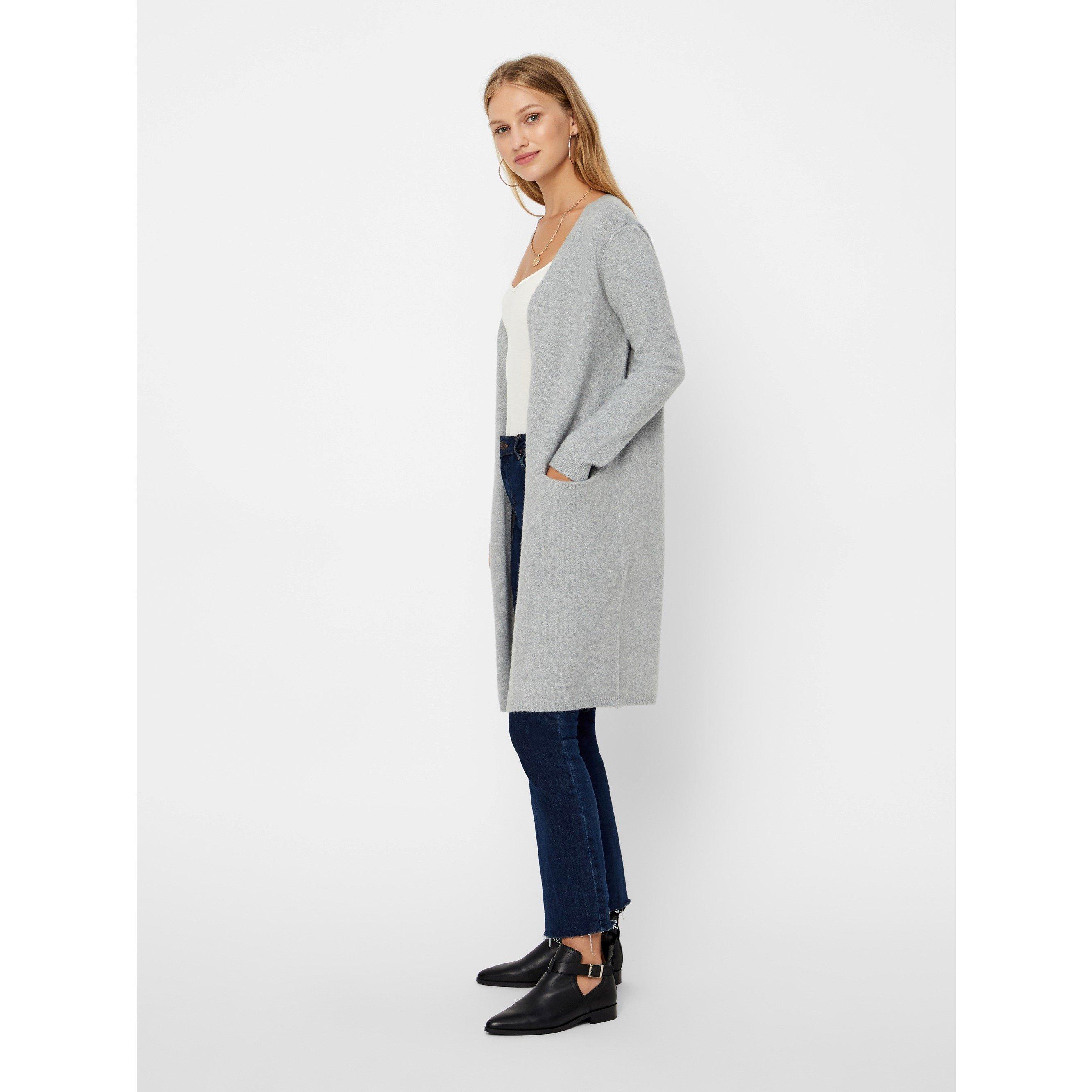 Grau - Vero Moda - Women&#x27;s Doffy Knitted Cardigan - 3
