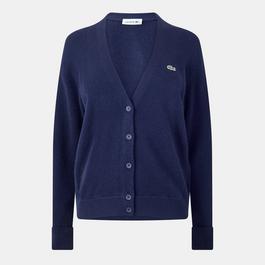 Lacoste V Neck Cardigan
