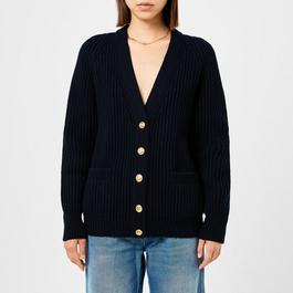 Gucci Interlocking G Ribbed Cardigan