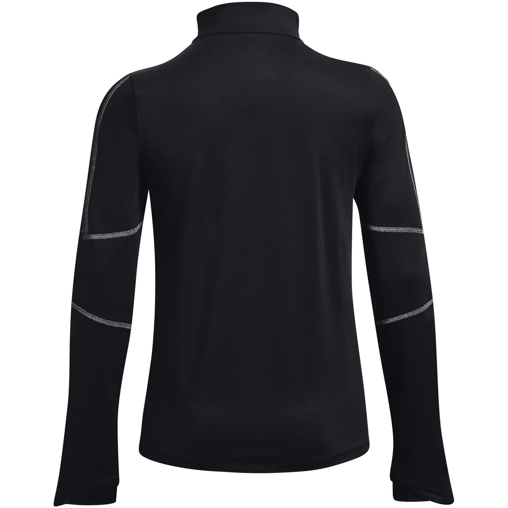 Black/JetGry - Under Armour - Half Zip Top Womens - 6