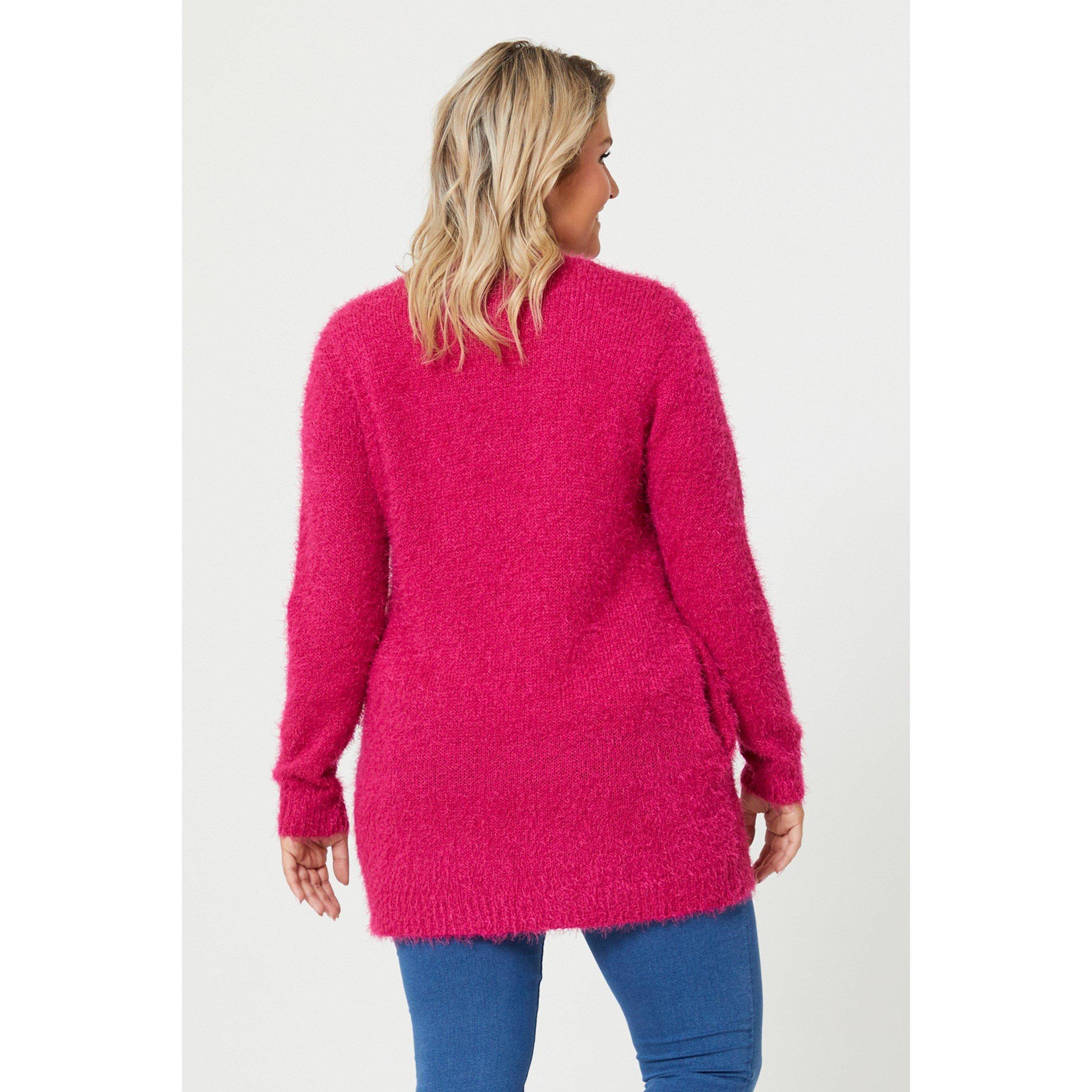 Felroze - Be You - Ladies Fluffy Knit Cardigan - 4