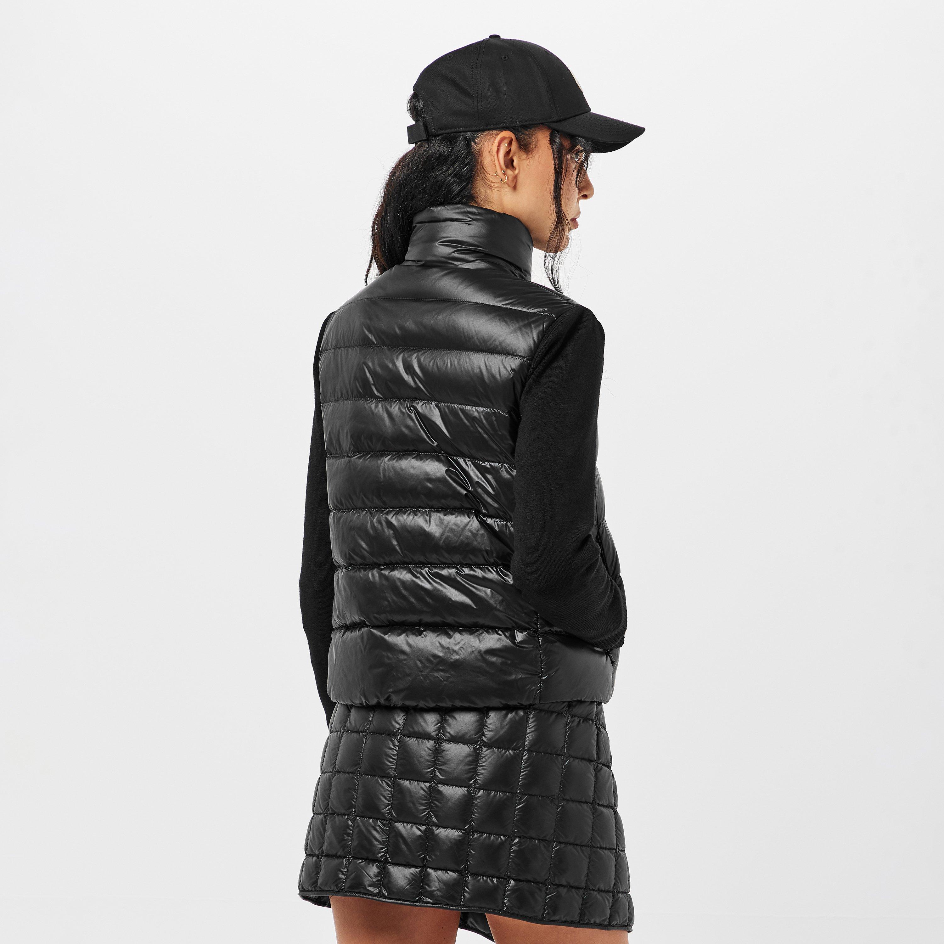 Black 999 - Moncler - Padded Wool Cardigan - 4
