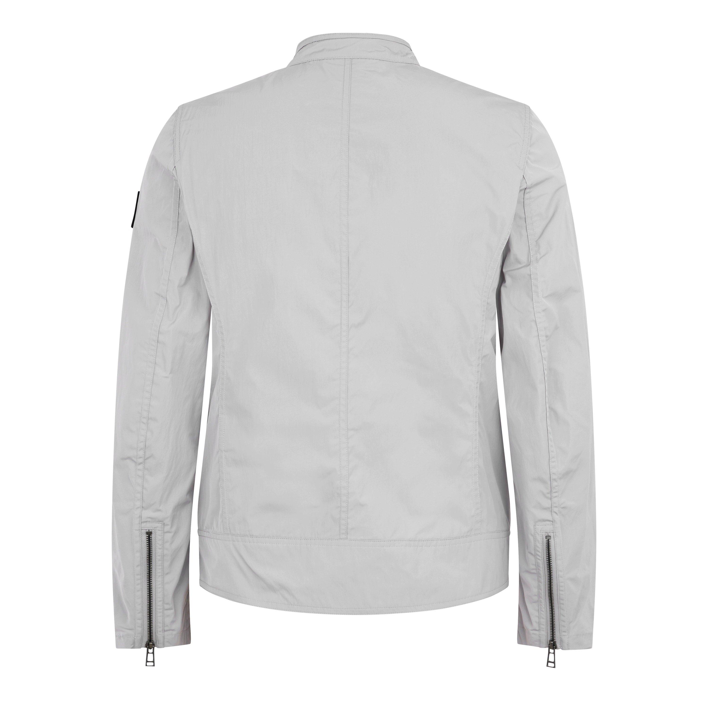 Grey - Belstaff - Men's Profile Water Resistant Long Sleeve Leather Jacket - 6