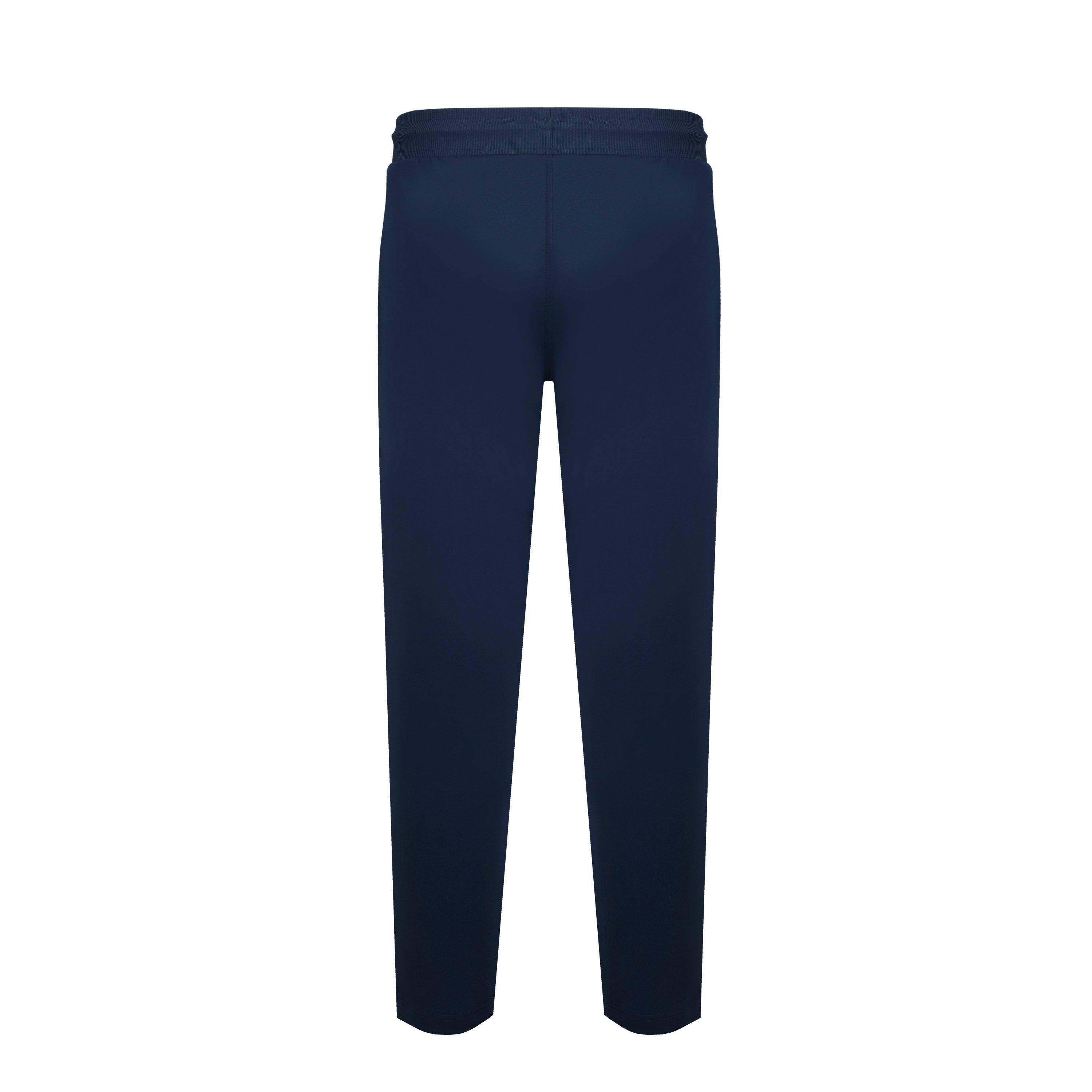 Navy - Lonsdale - 2 Stripe Tapered Pant Mens - 2