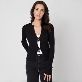 Be You Ladies Tie Front Cardigan