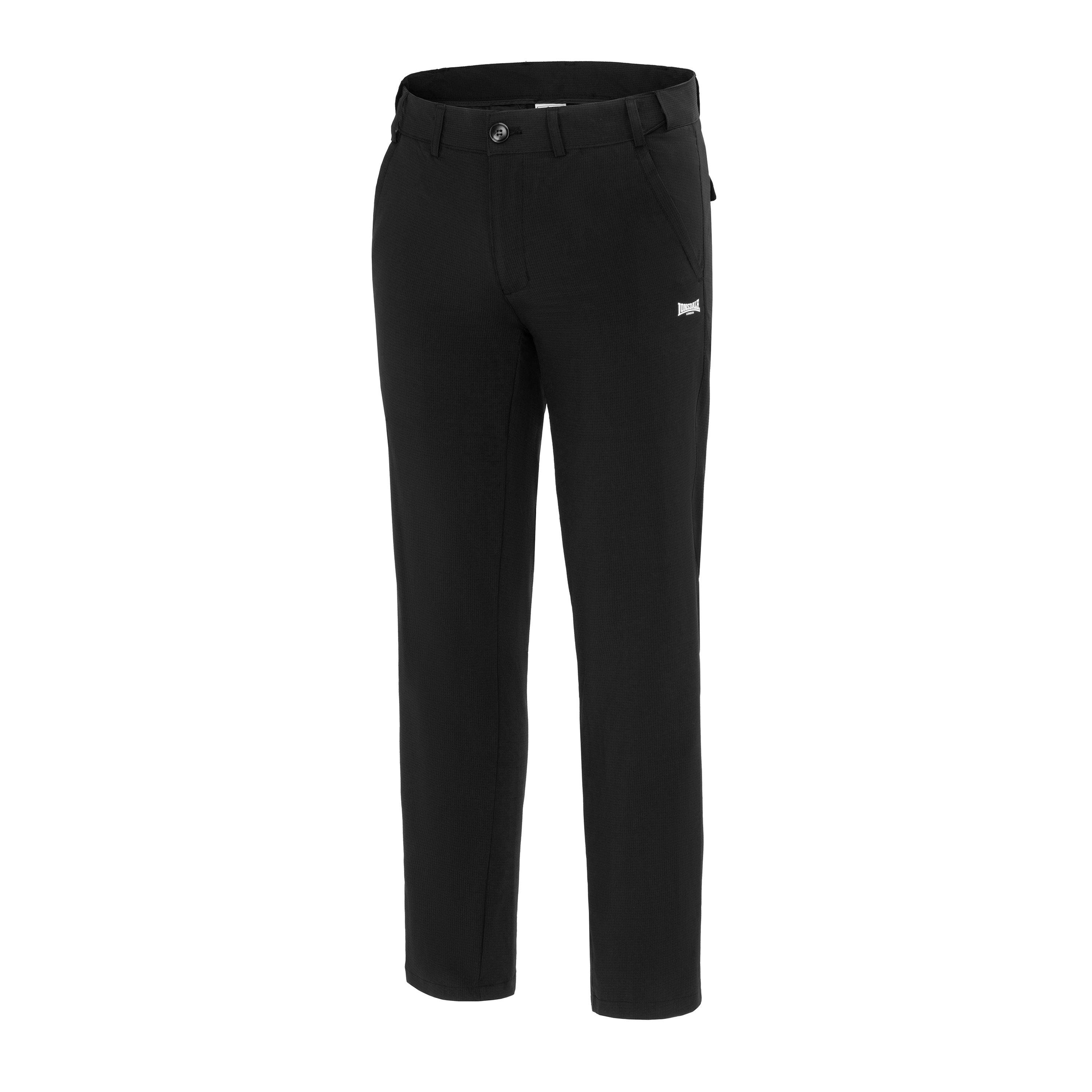 Black - Lonsdale - Mens Woven Pocket Trousers - 3