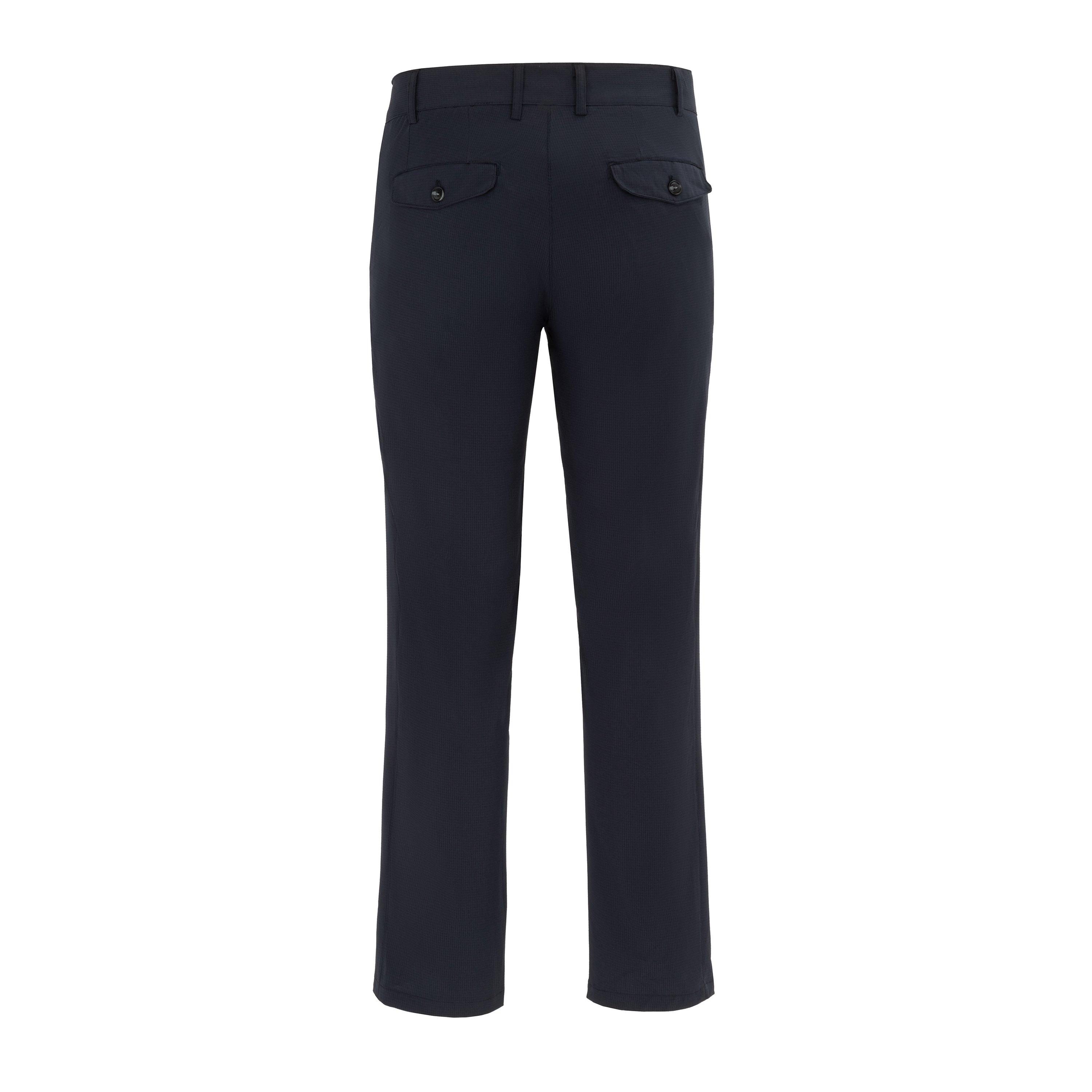 Navy - Lonsdale - Mens Woven Pocket Trousers - 2
