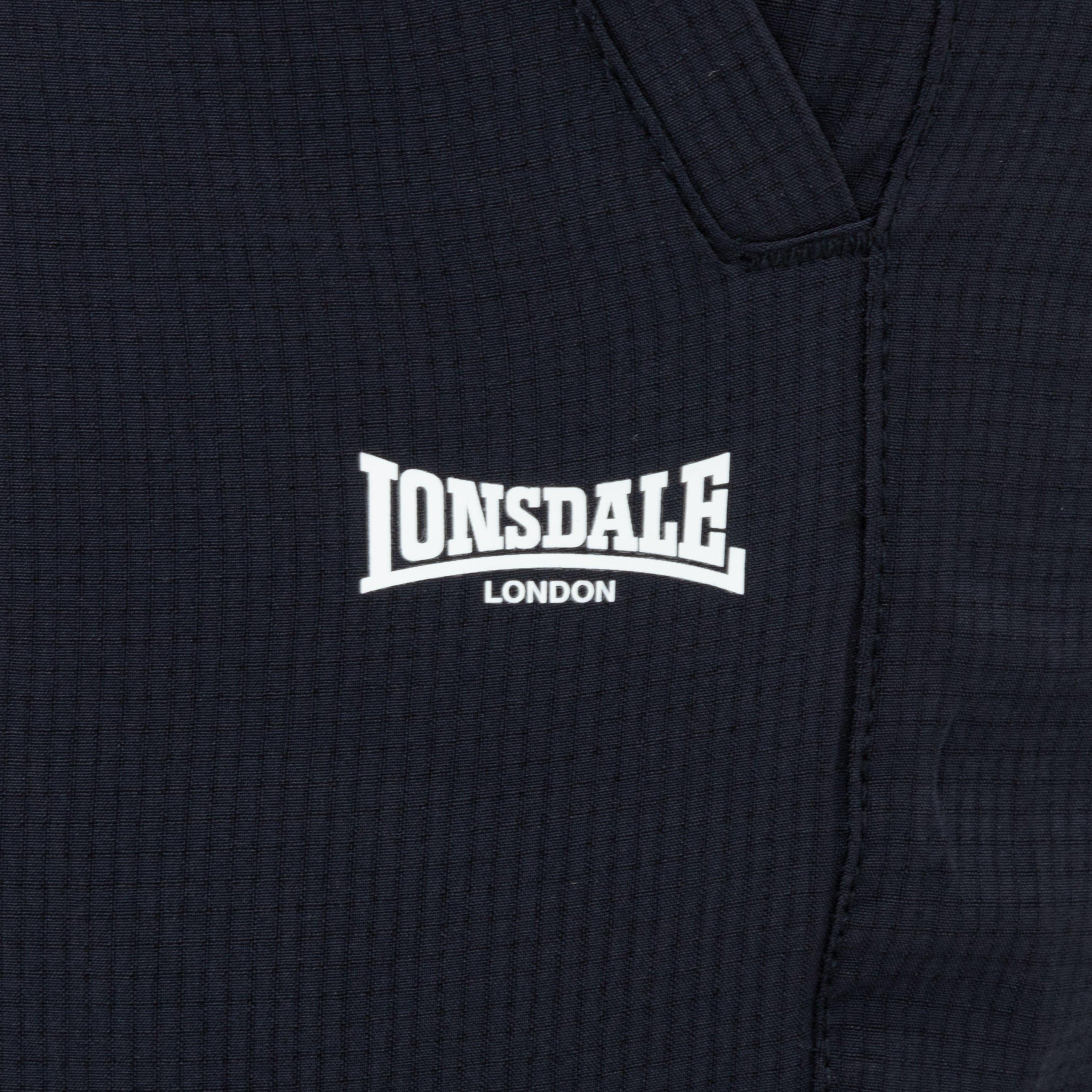 Navy - Lonsdale - Mens Woven Pocket Trousers - 4