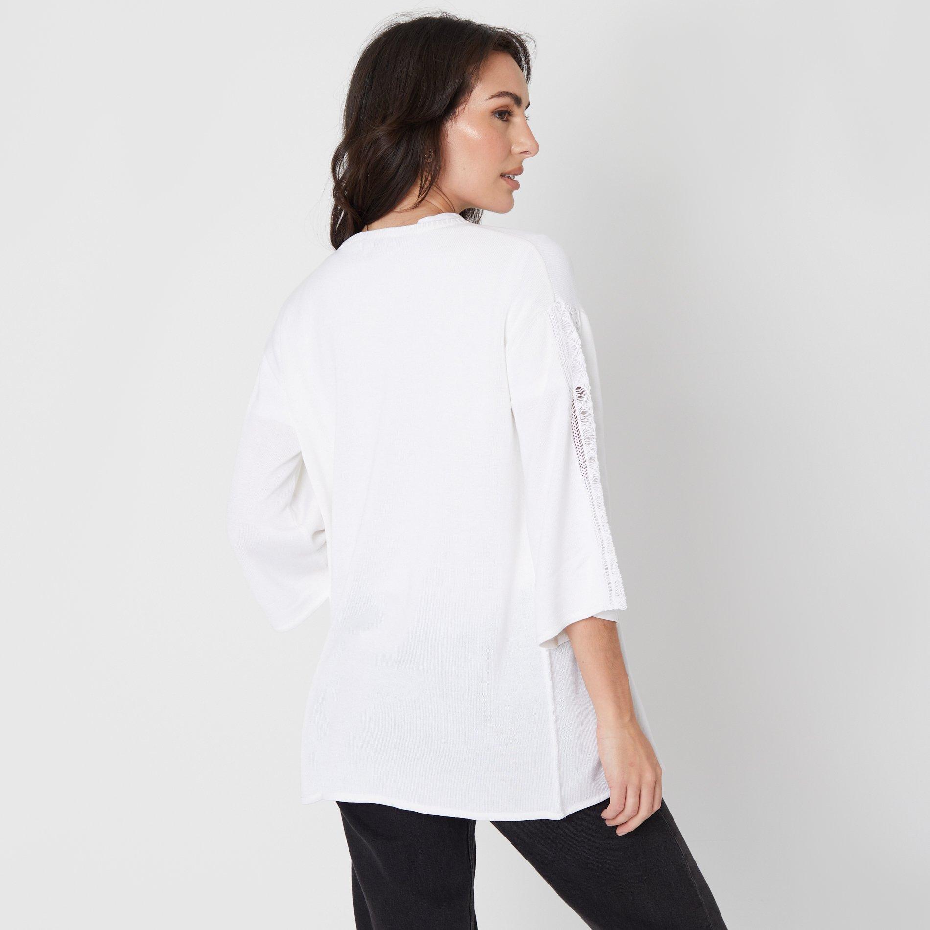 Wit - Be You - Lace Detail Cardigan - 3