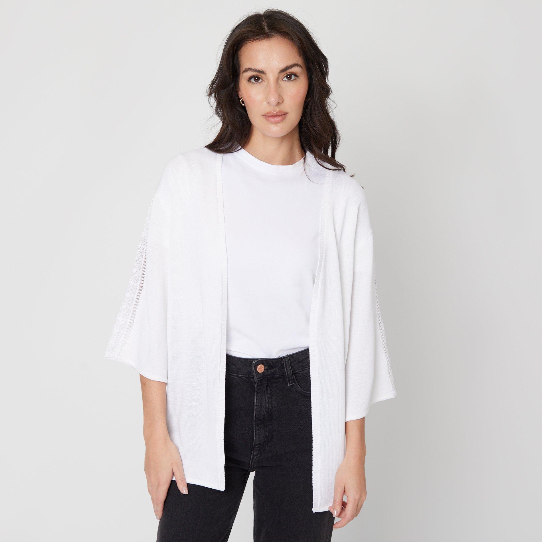 Wit - Be You - Lace Detail Cardigan - 5