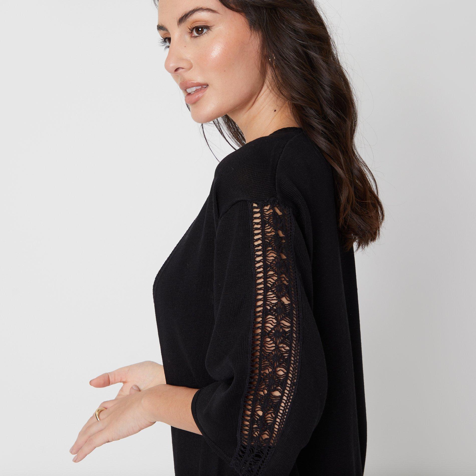 Sort - Be You - Lace Detail Cardigan - 2