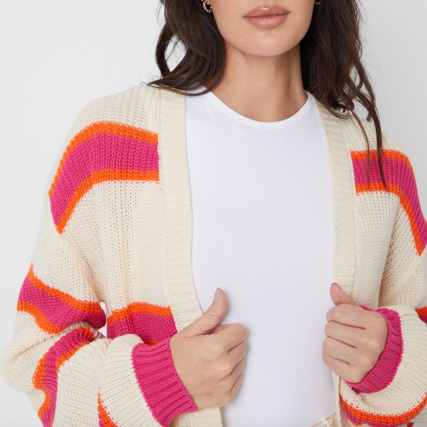 Cream - Be You - Striped Cardigan - 2