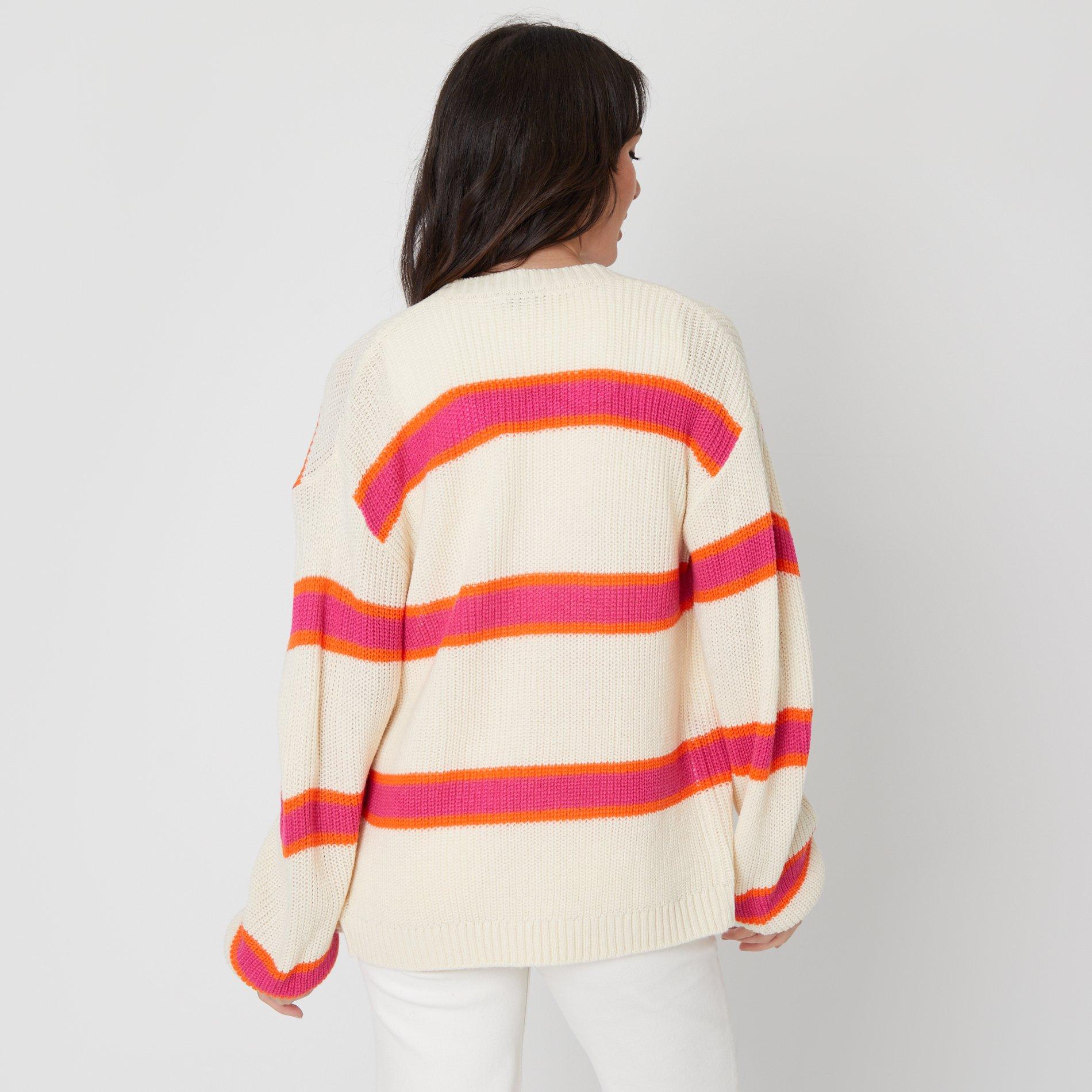 Cream - Be You - Striped Cardigan - 3