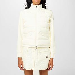 Moncler Padded Zip Up Sweatshirt