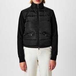 Moncler Padded Zip Up Sweatshirt