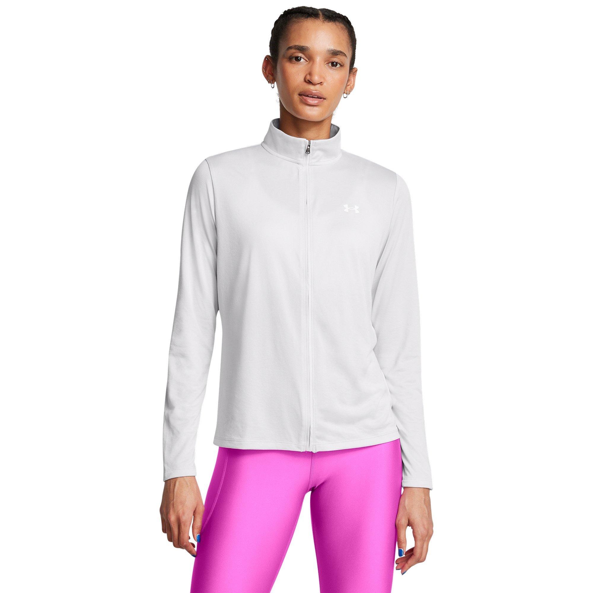 Halo Grey - Under Armour - Women's Tech Full-Zip Performance Tracksuit Top - 2