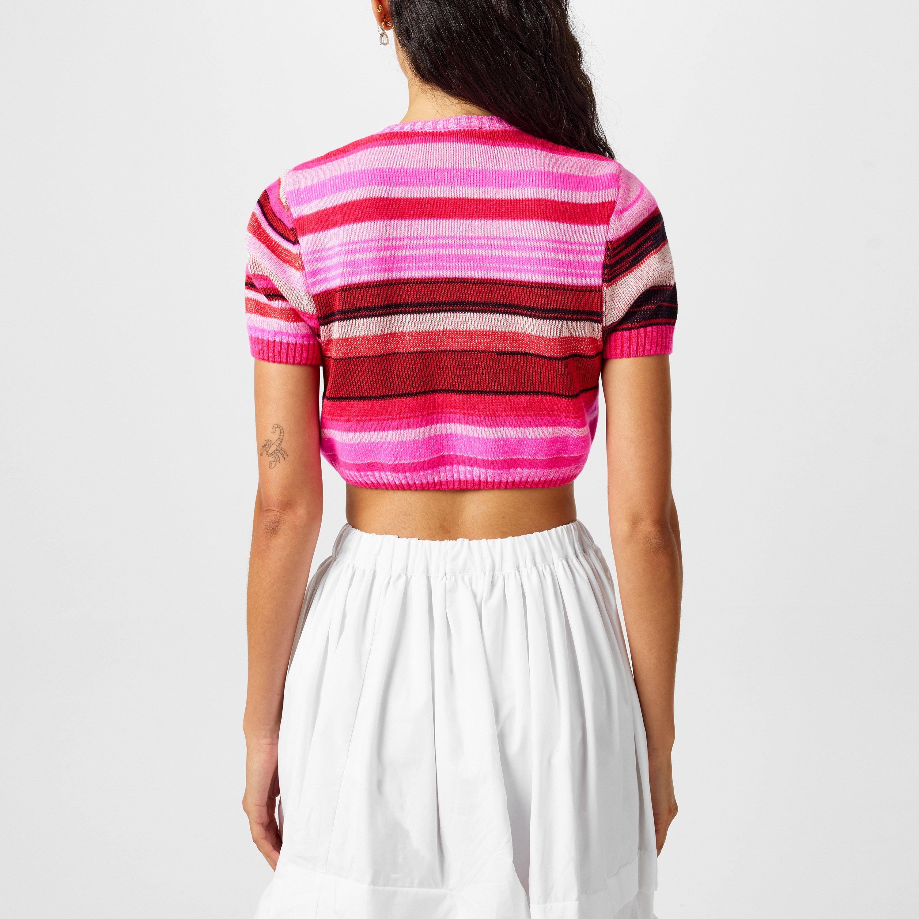 Graffiti - Vivienne Westwood - Cropped Graffiti Cardigan - 3