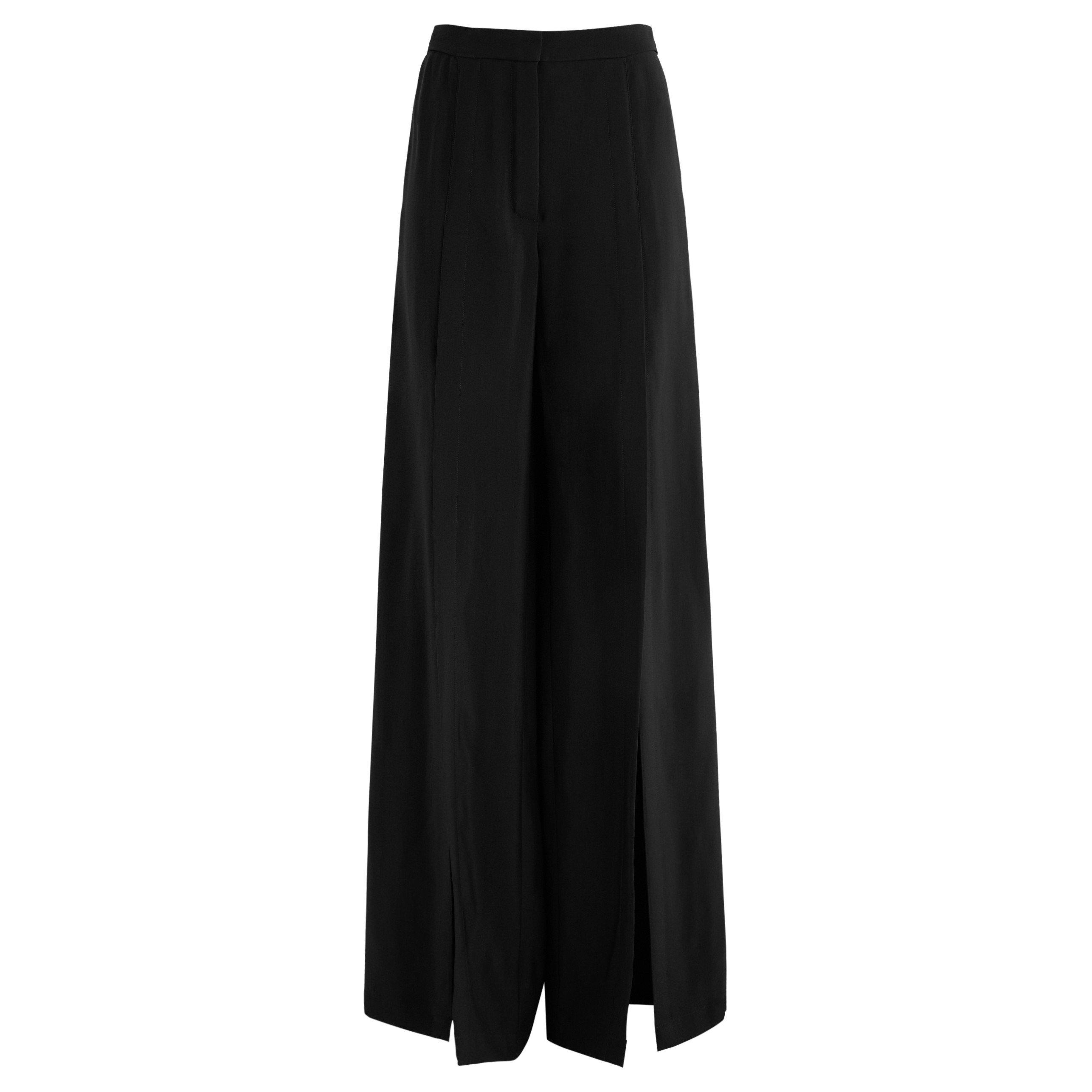 BLACK - Mugler - BOTTOM SLIT TAILORED TROUSER
