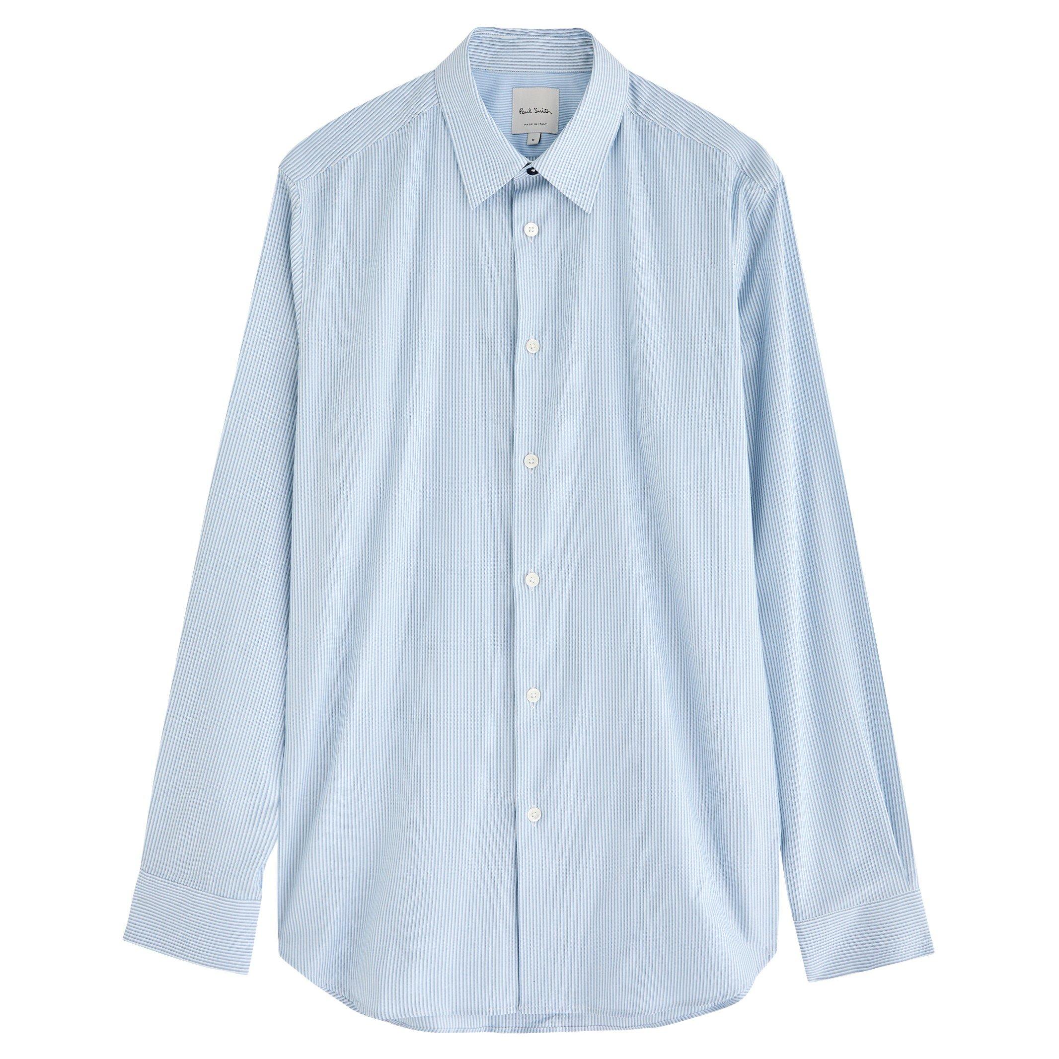 BLUE - Paul Smith - PS MENS S/C REGULAR FIT SHIRT