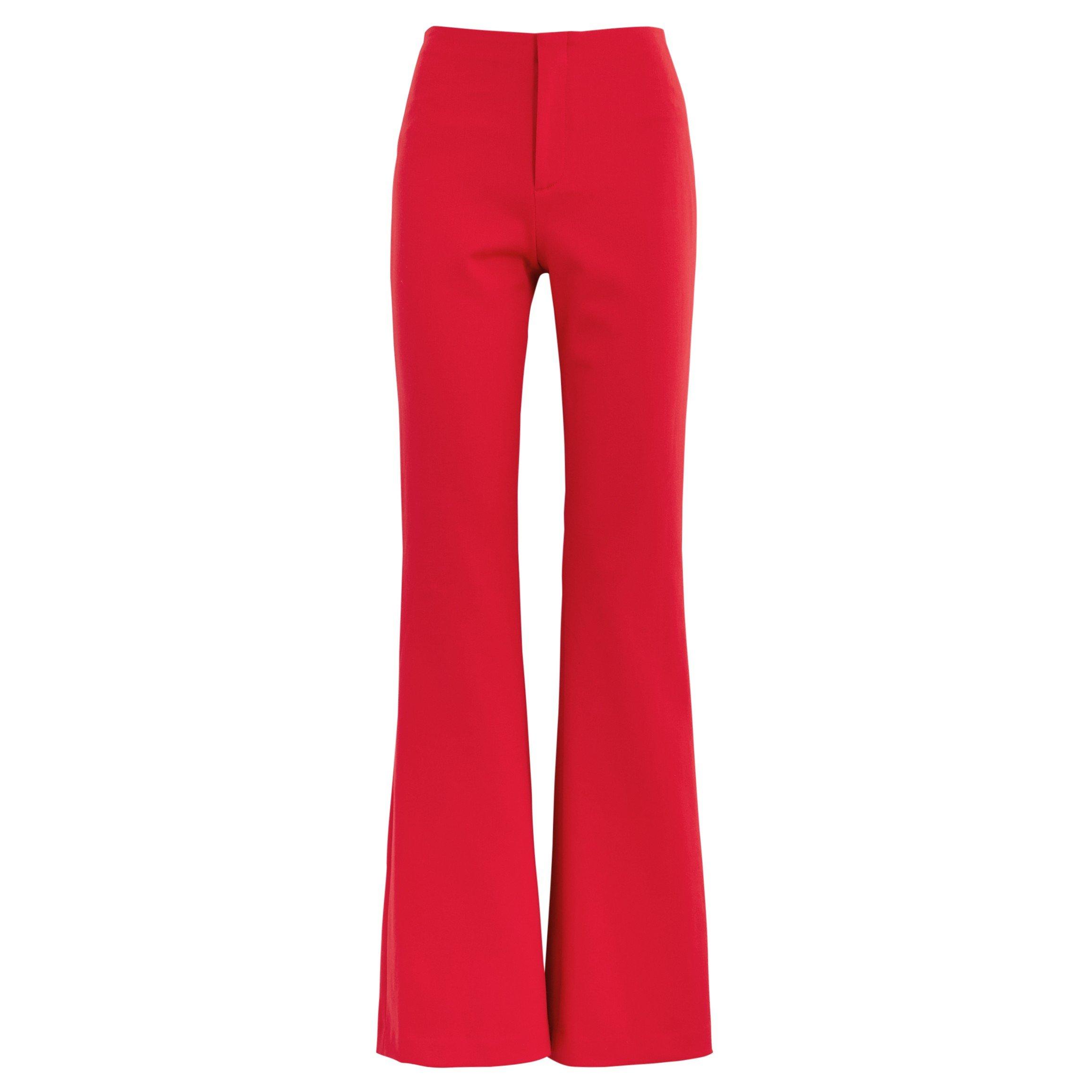 RED - Alice And Olivia - TR YUKI CROPPED TROUSER