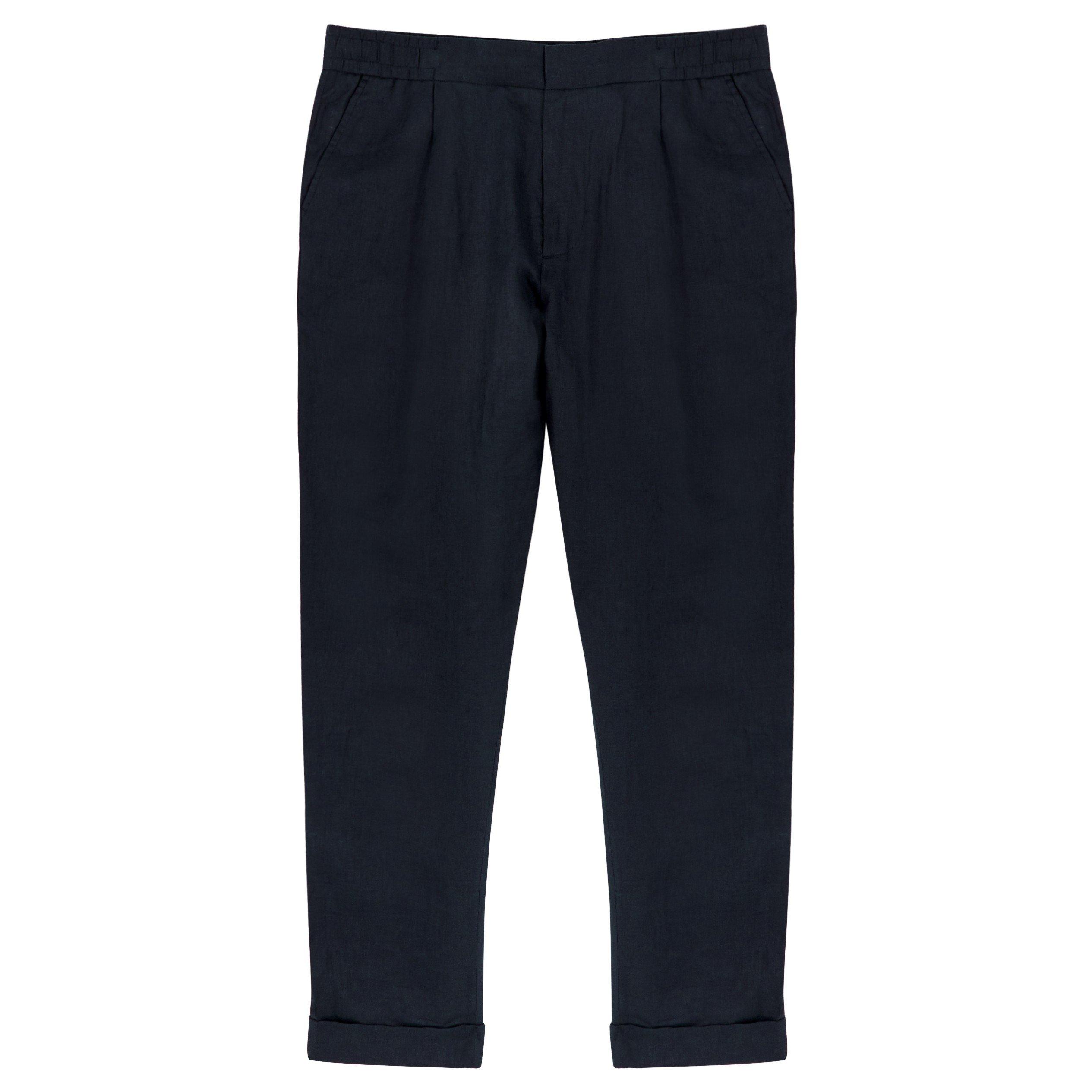 NAVY - Che - CHE LINEN TRS