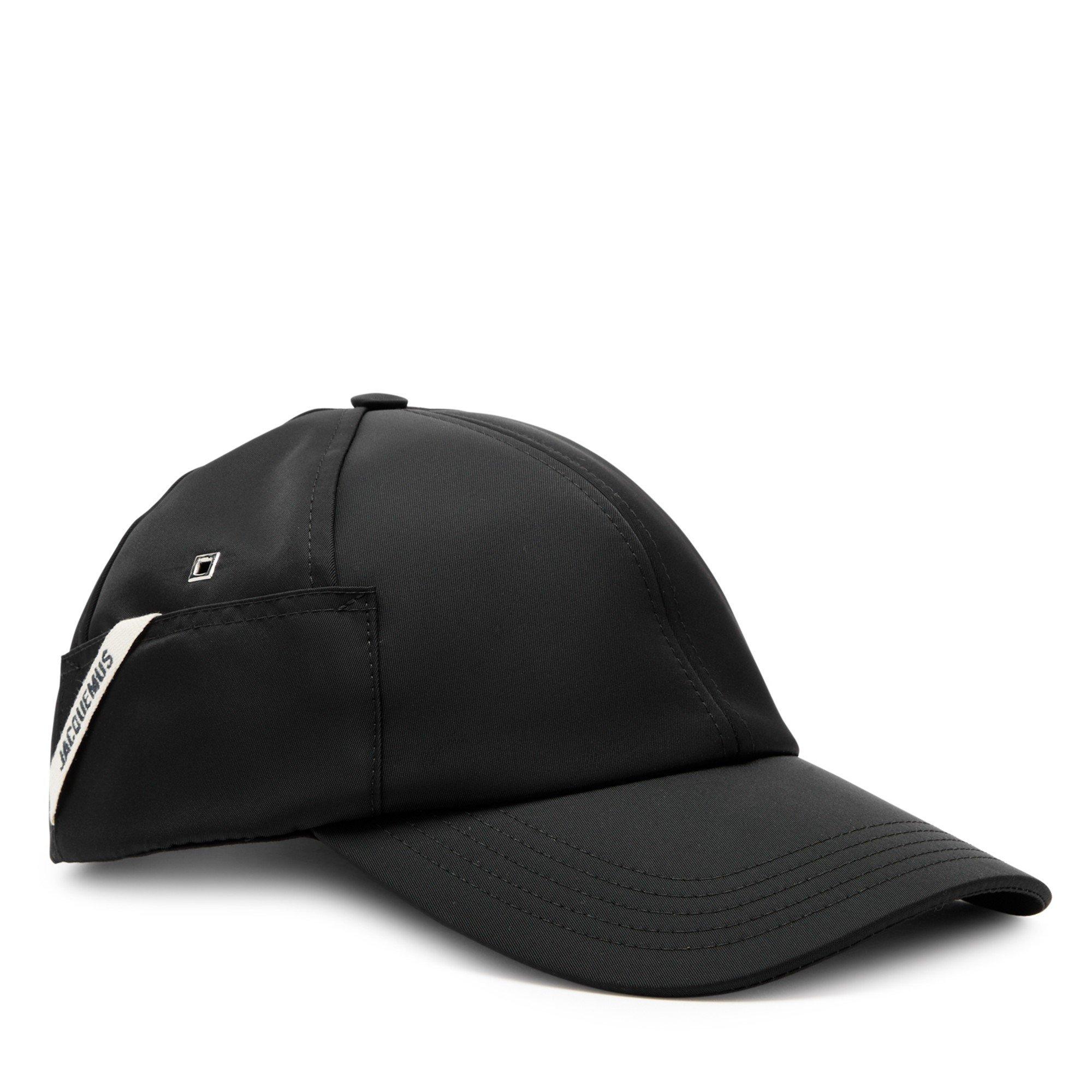 BLACK - Jacquemus - Men's La Casquette Ovalie Baseball Cap
